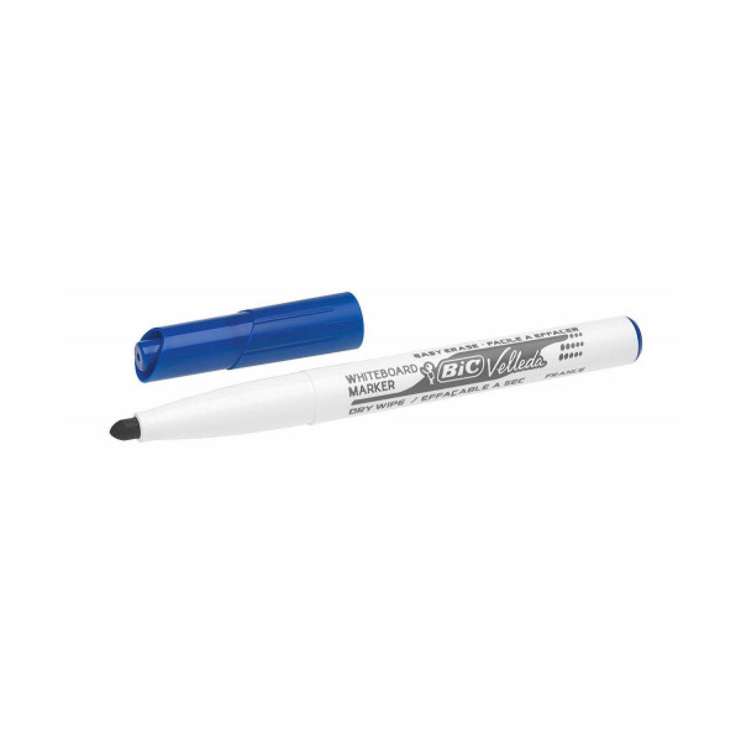 BIC Velleda · Marcador Pizarra Blanca · Trazo 1,4mm · Tinta Acetona · Azul