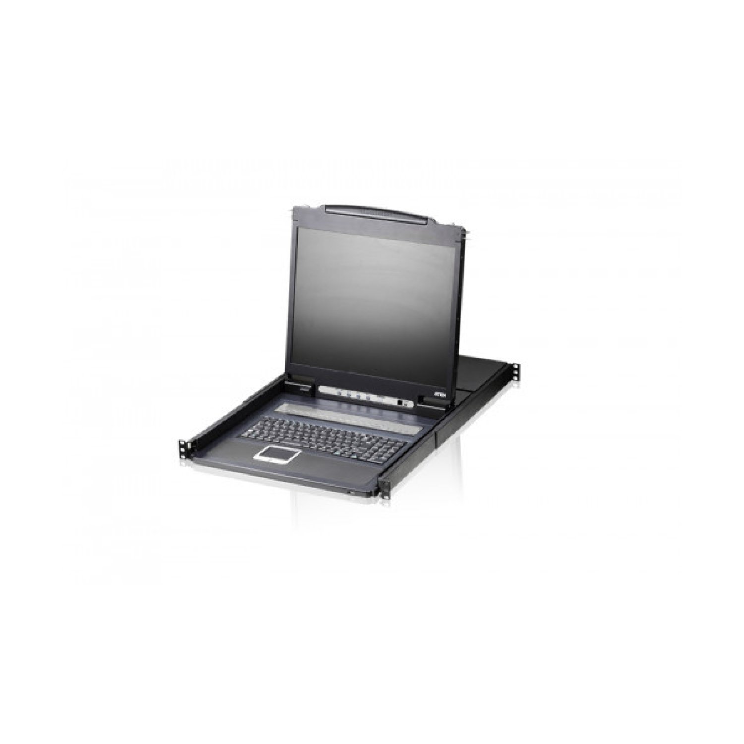 Aten · Consola LCD KVM · 8 Puertos · VGA · PS/2-USB · Single Rail