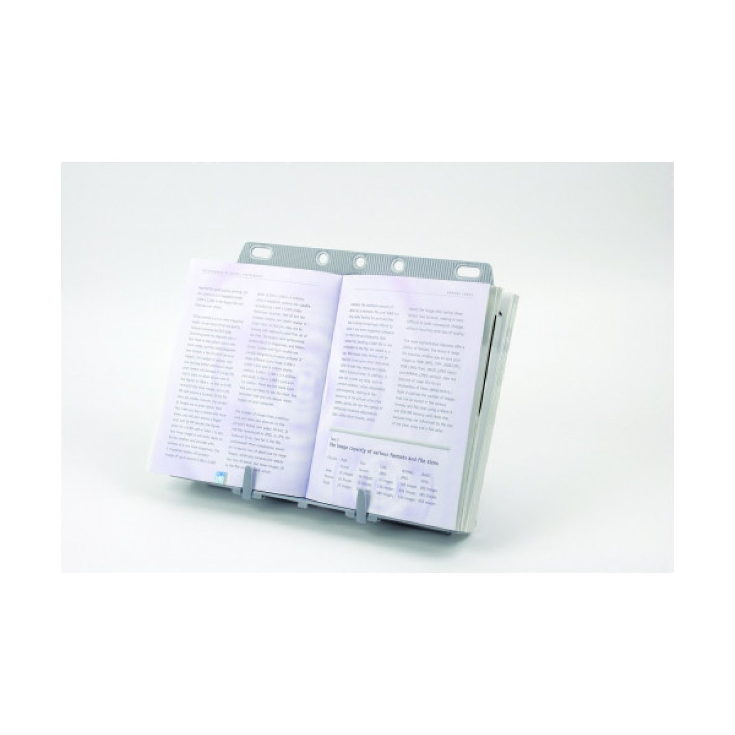 Fellowes · Atril Sobremesa Libro · A4 · Plata
