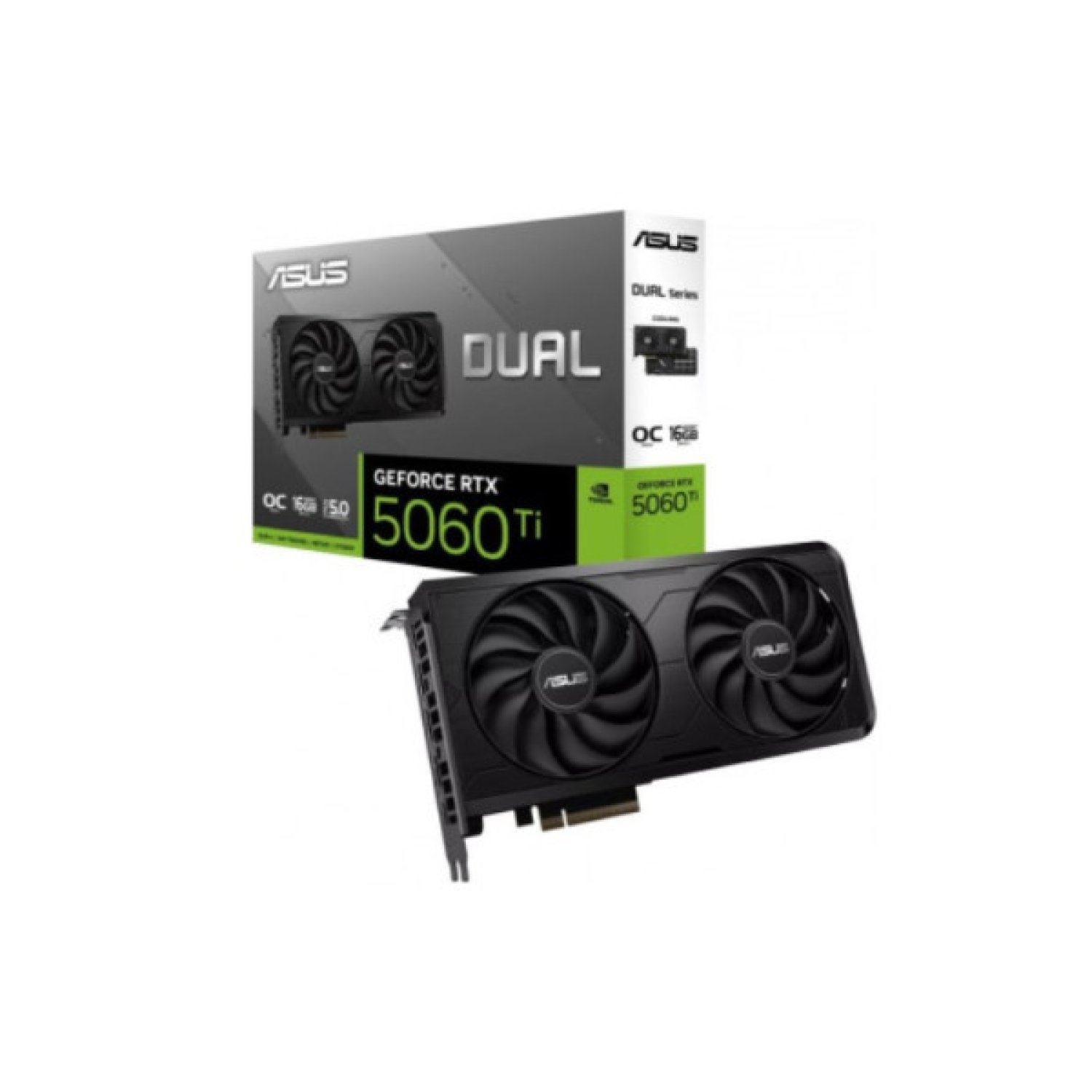 ASUS Dual RTX 4060 Ti · 16GB GDDR6 · Refrigeración Dual · Ray Tracing