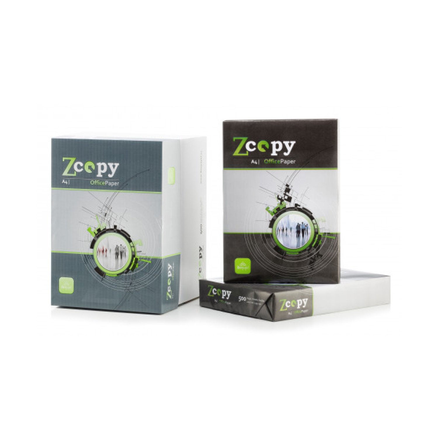 ZCOPY Papel A4 · 500 hojas · 75 gr · Blanco · CIE 146