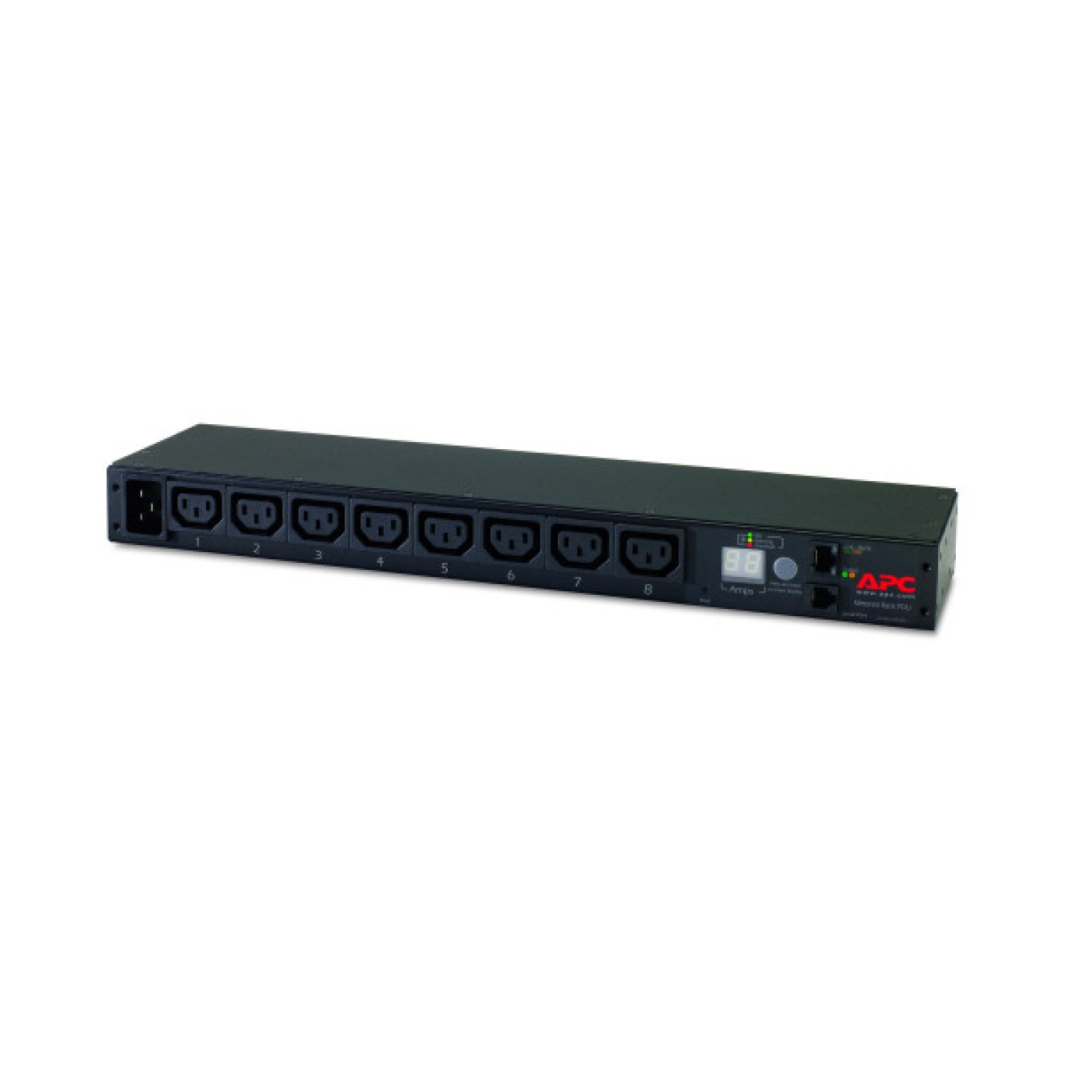 APC Rack PDU Metered · 1U · 16A · 208/230V · 8 Tomas C13