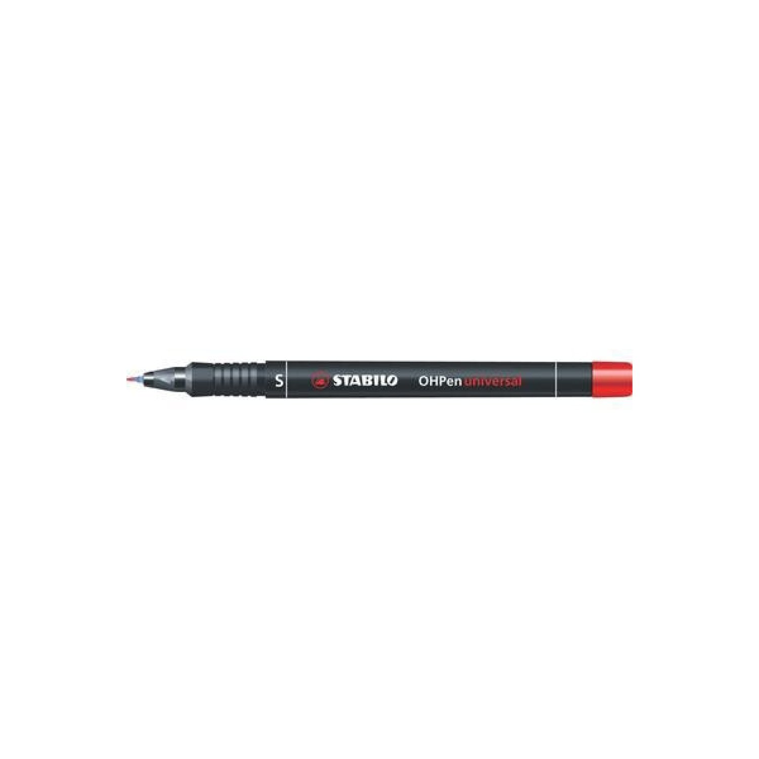 Stabilo · Marcador Permanente Punta Superfina · 0,4mm · Rojo
