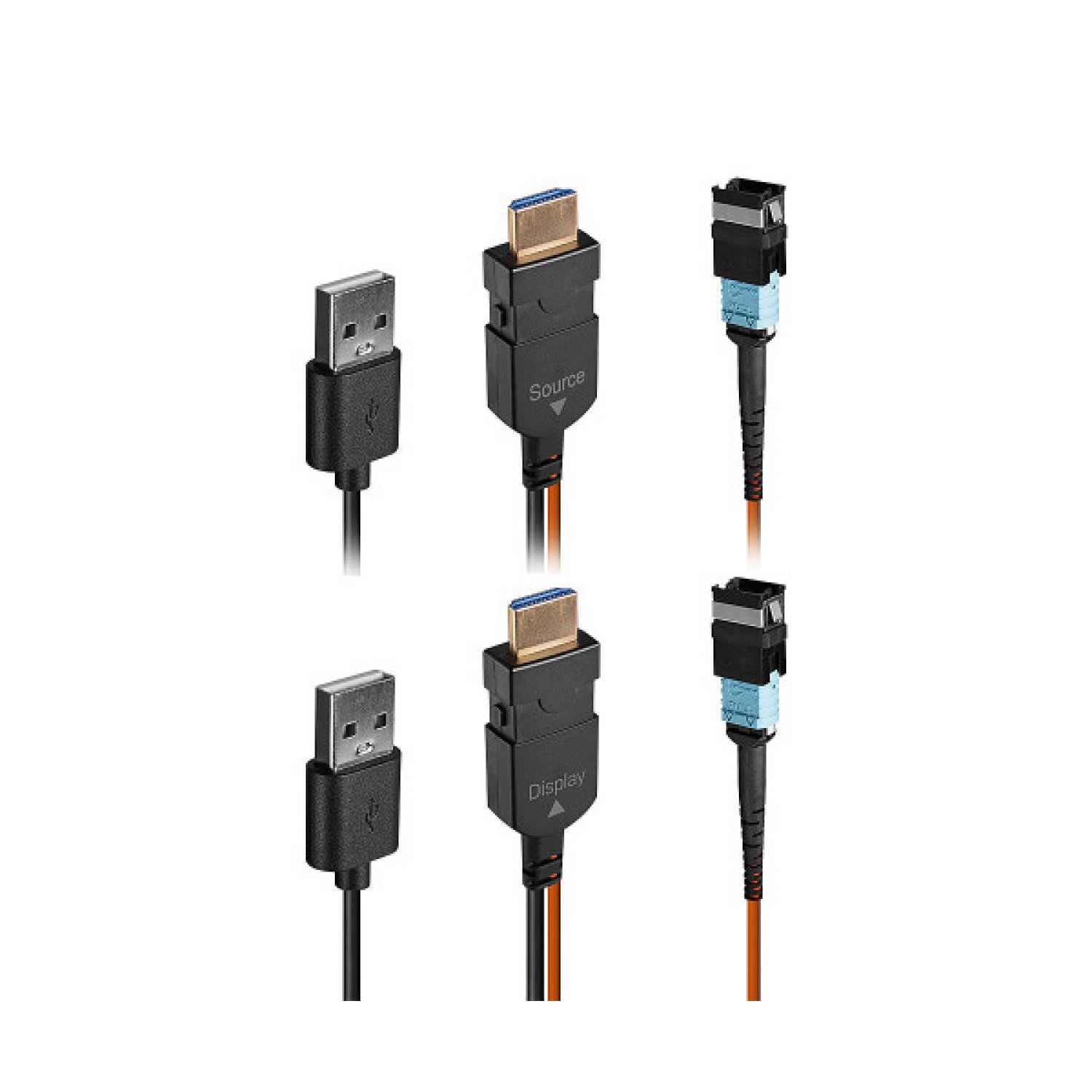 Lindy · Cable Fibra Óptica MPO · 100 m · Multicolor