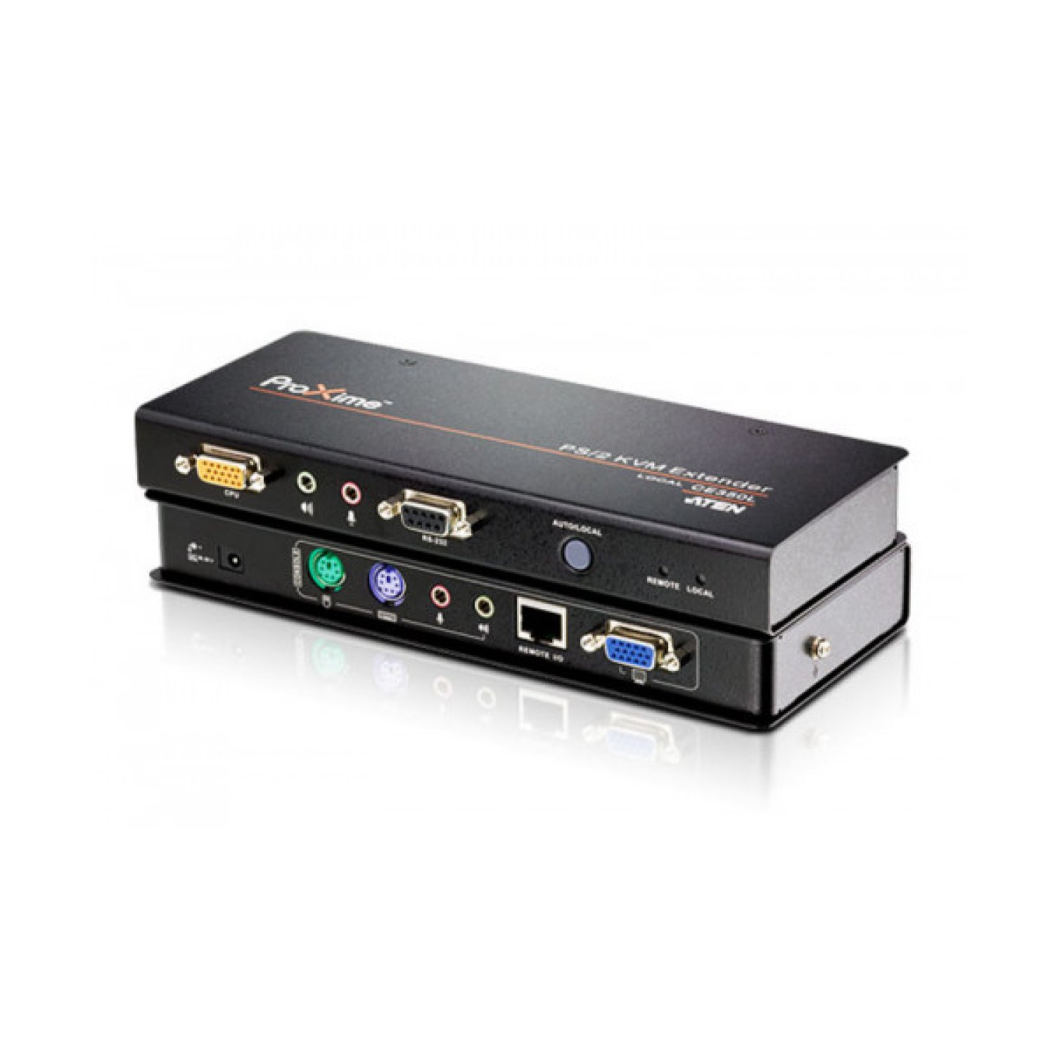 Aten CE350 · Extensor de Consola · VGA · USB · Control Remoto