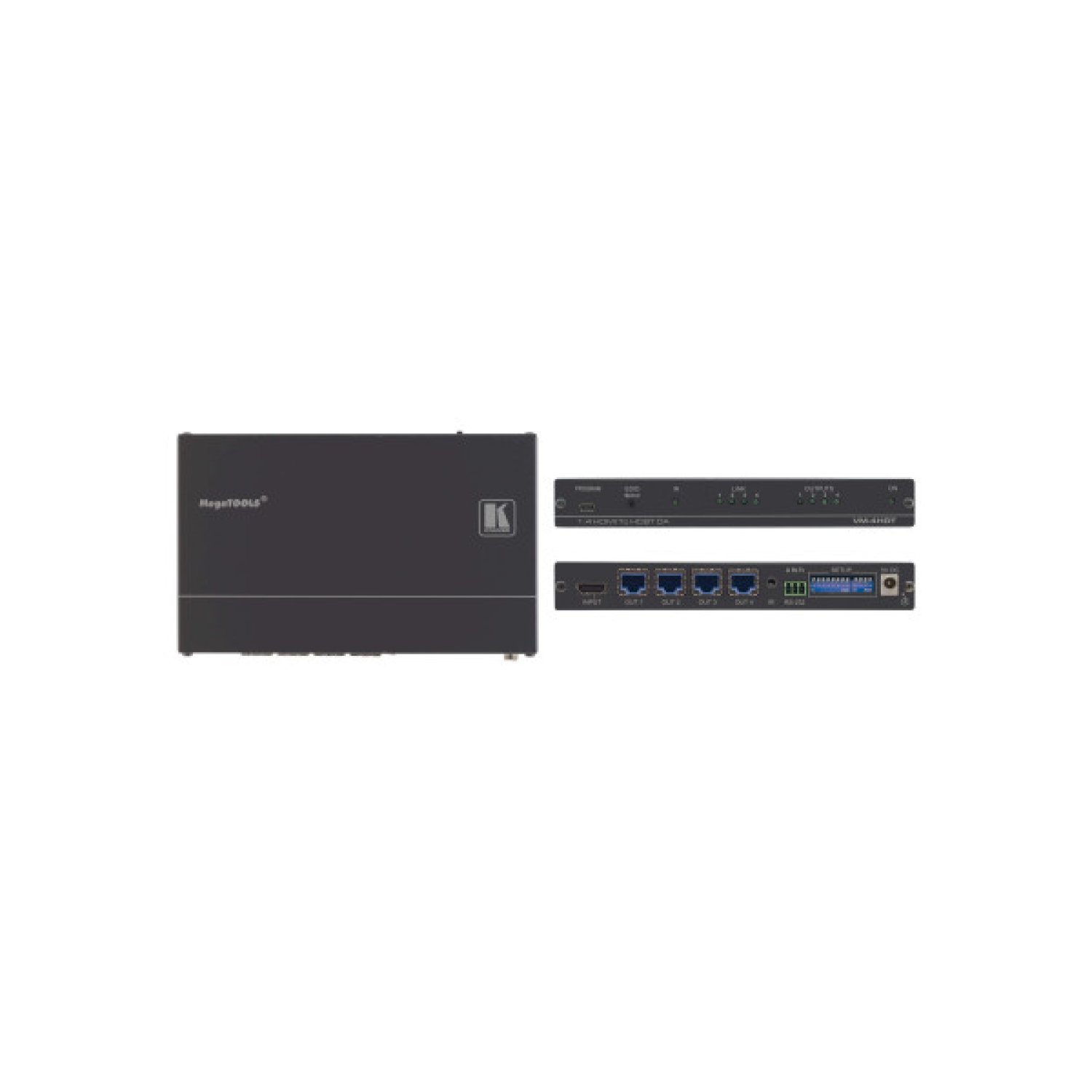 Kramer VM-4HDT · Distribuidor de Vídeo · 4 Salidas HDMI
