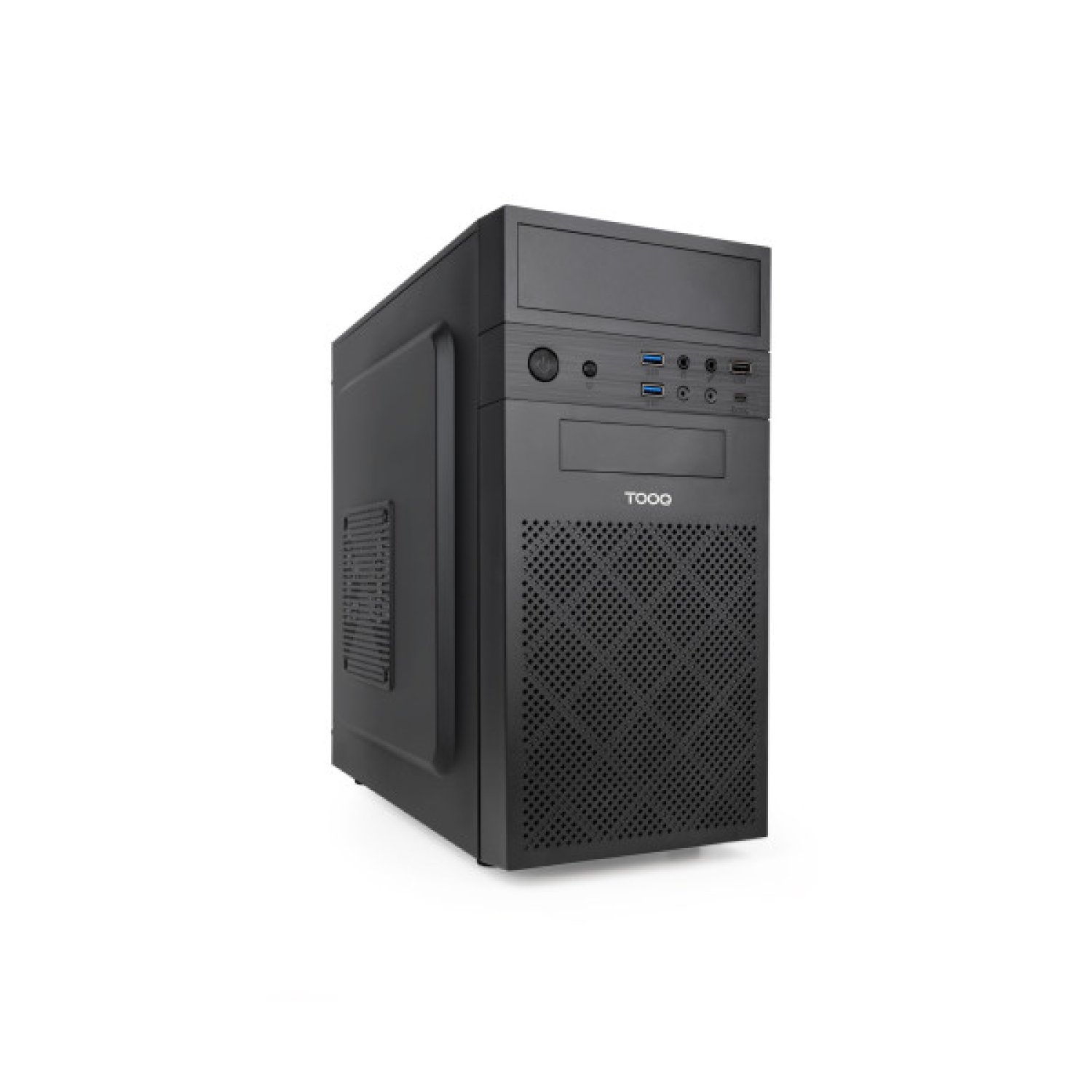 TooQ Isobox Ultra · Minitorre Micro-ATX · Negra
