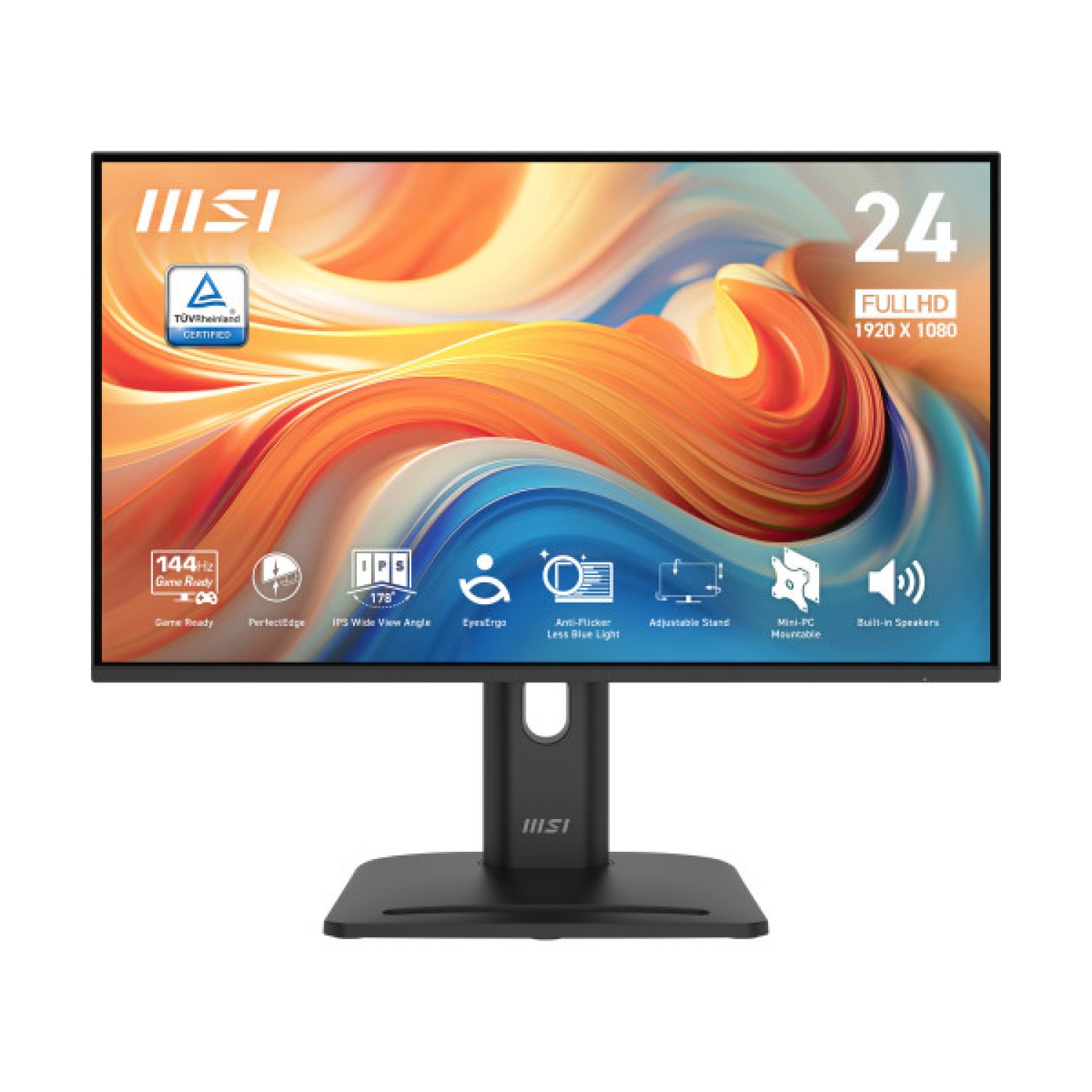 MSI Pro MP245PG · 23,8" Full HD · 1920x1080 · Panel IPS · Negro