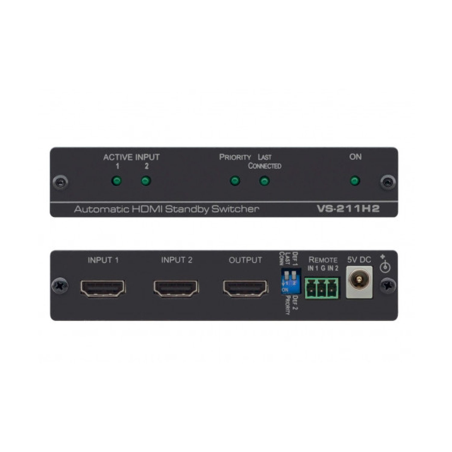 Kramer VS-211H2 · Conmutador HDMI · 2 Entradas · 1 Salida