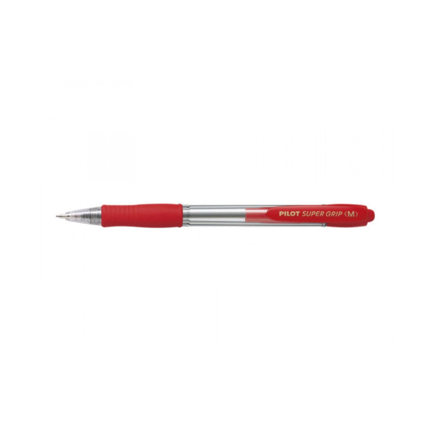Pilot Bolígrafo Retráctil Supergrip · 1.0mm · Rojo