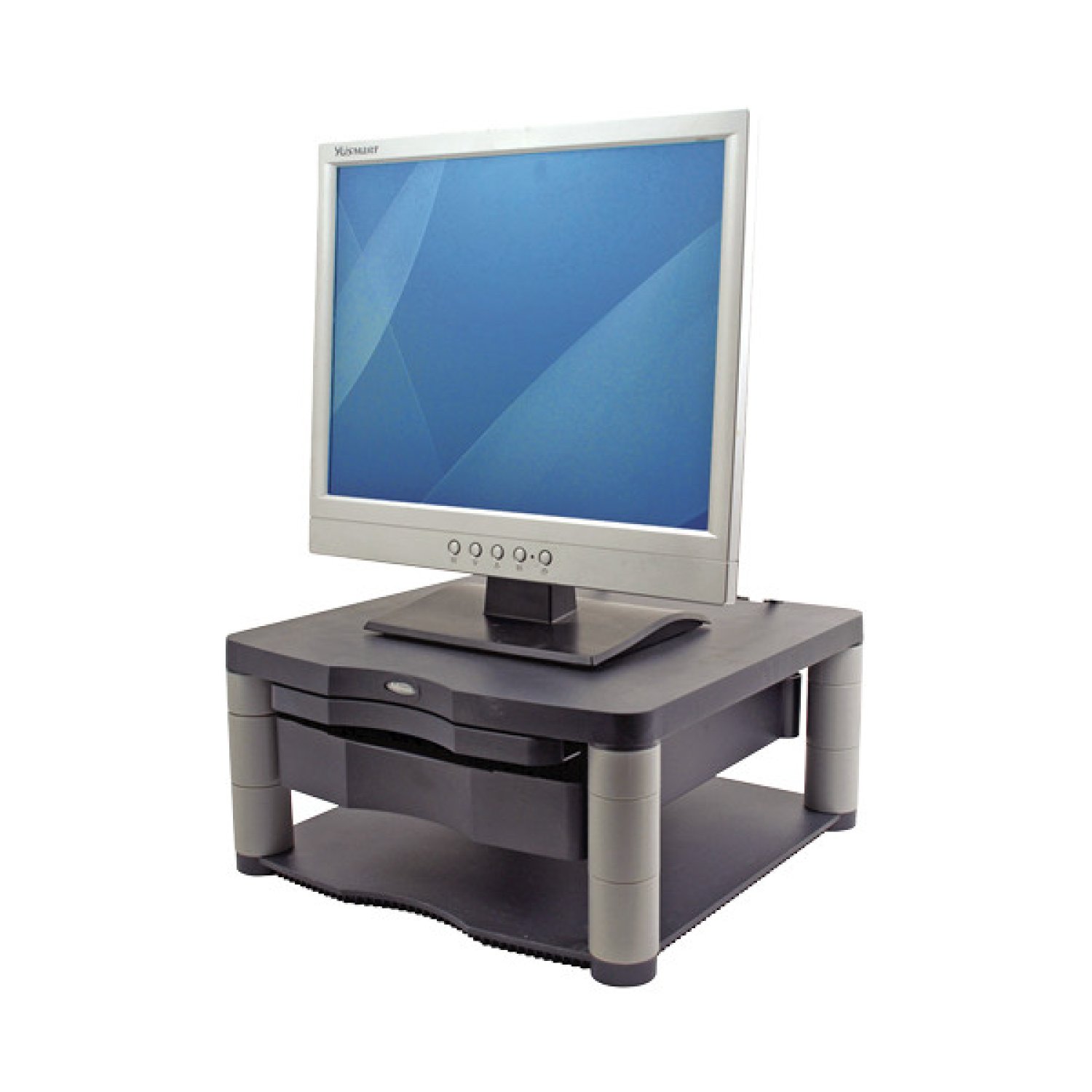 Fellowes · Soporte Elevador Monitor Premium Plus · Grafito · Regulable