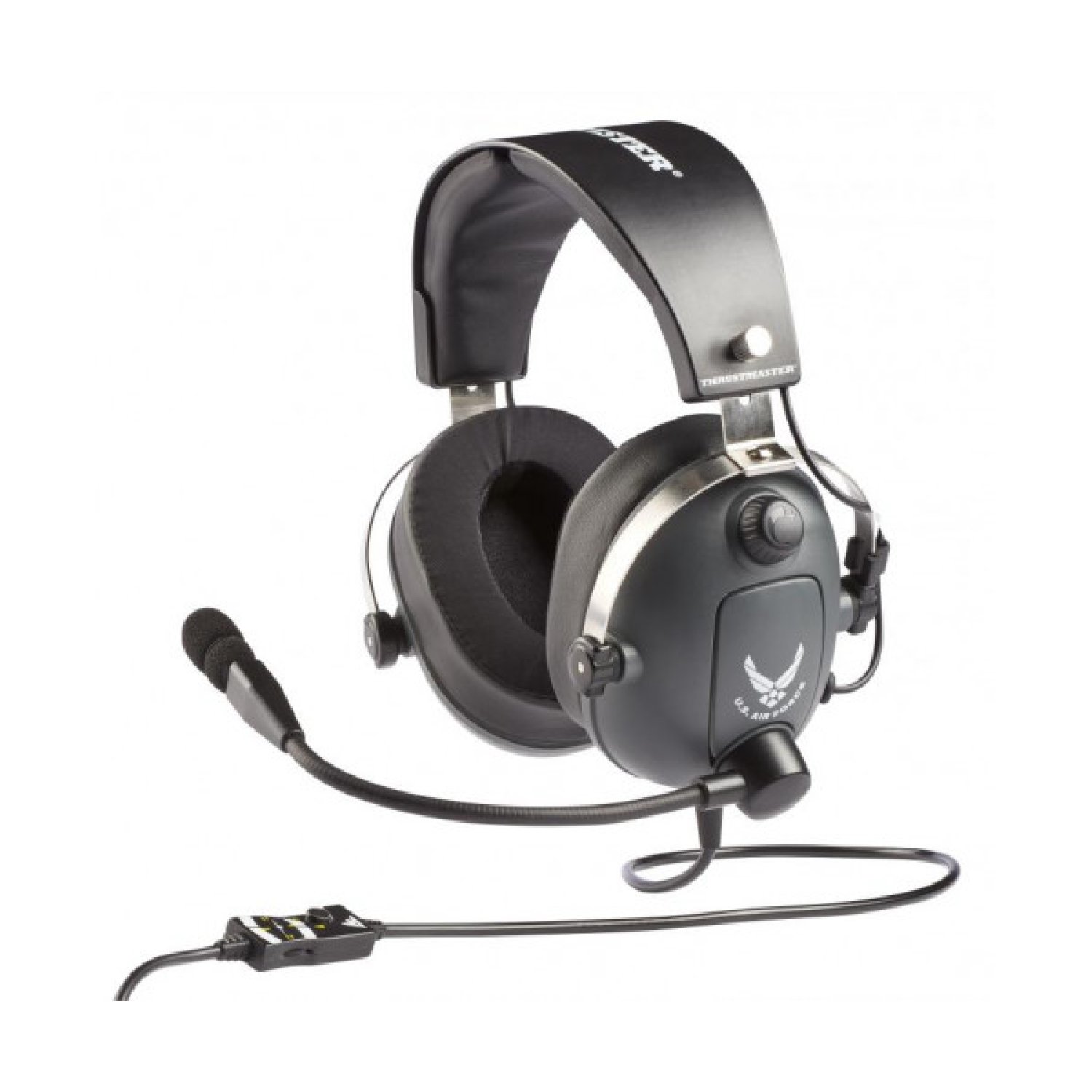 Thrustmaster T.Flight U.S. Air Force Edition · Auriculares Diadema · Jack 3,5 mm · Negro