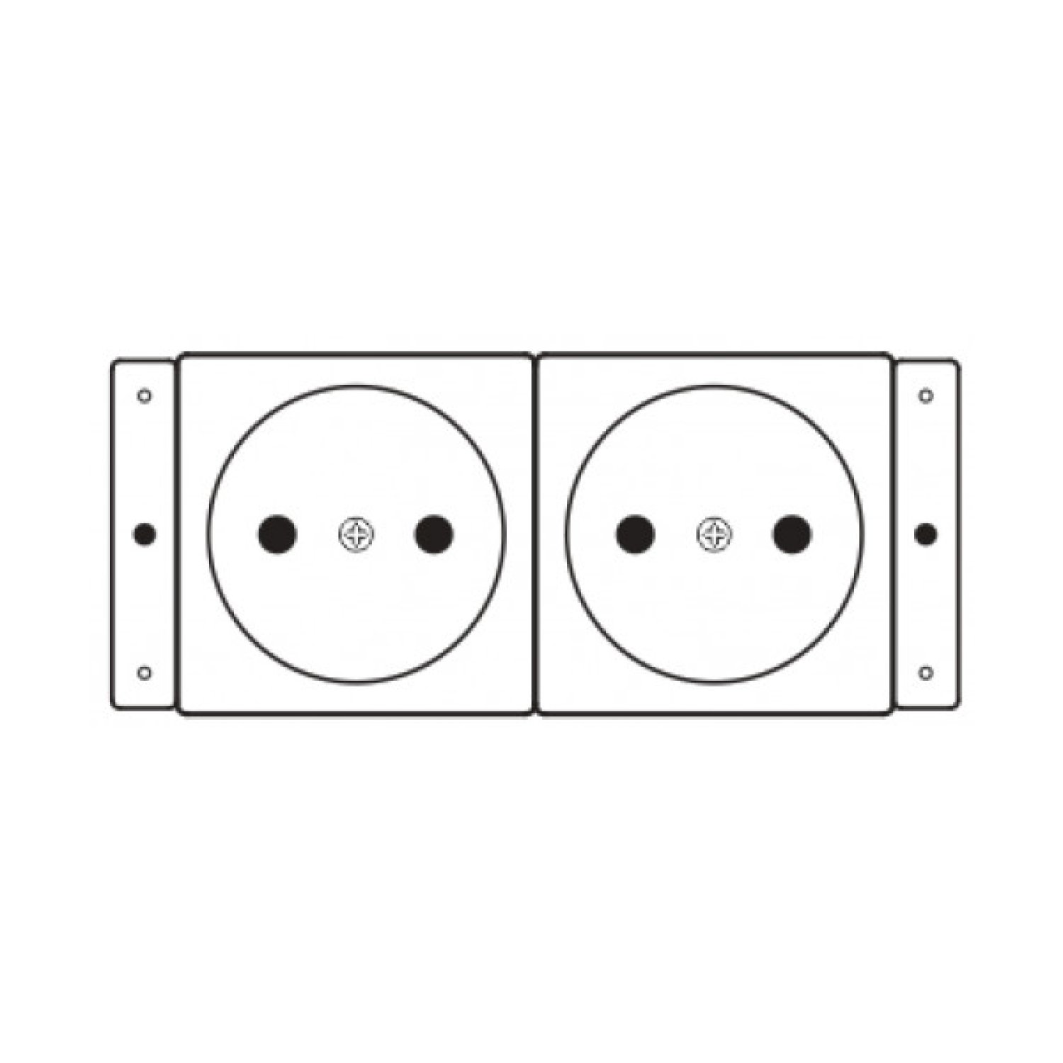 Kramer Electronics TS-2DE · Toma de Corriente · AV Pro