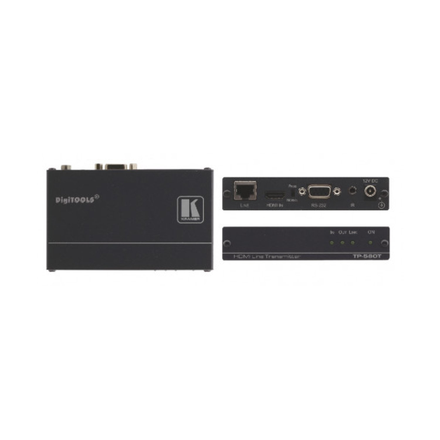 Kramer Electronics TP-580T · Convertidor de Vídeo · HDMI a HDBaseT