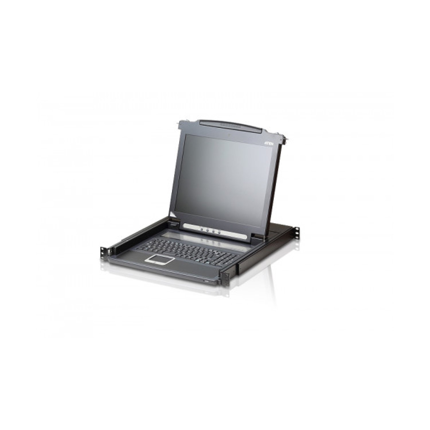 Aten Consola CL1000M · 17" LCD · USB-VGA · Teclado Español · Single Rail