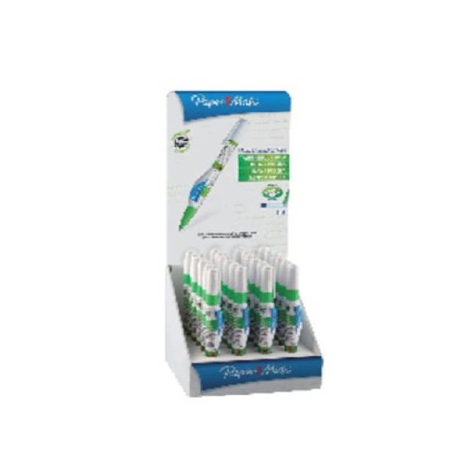 Papermate · Expositor 24 Correctores · 7 ml · Lápiz Corrector NP10