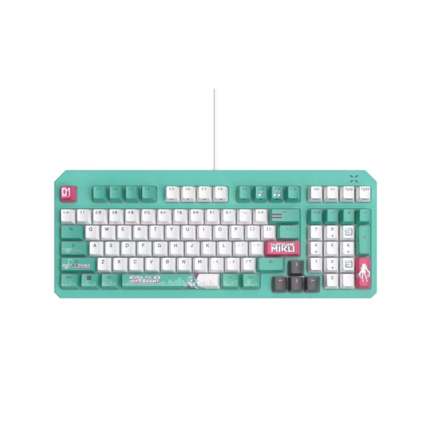 ASUS TUF Gaming K3 Gen II Miku Edition · Teclado Mecánico Gaming