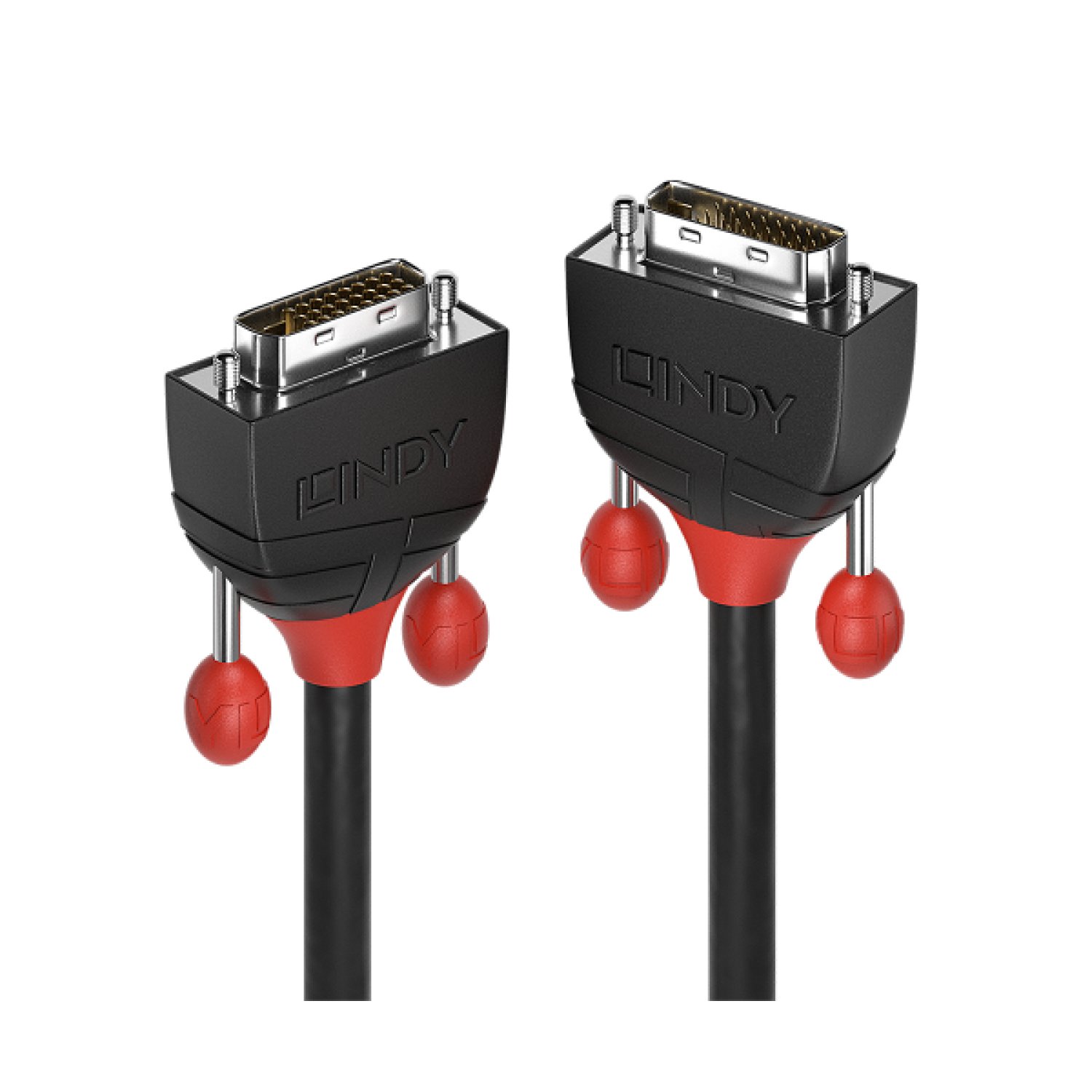 Lindy · Cable DVI-D · 5 metros · Negro