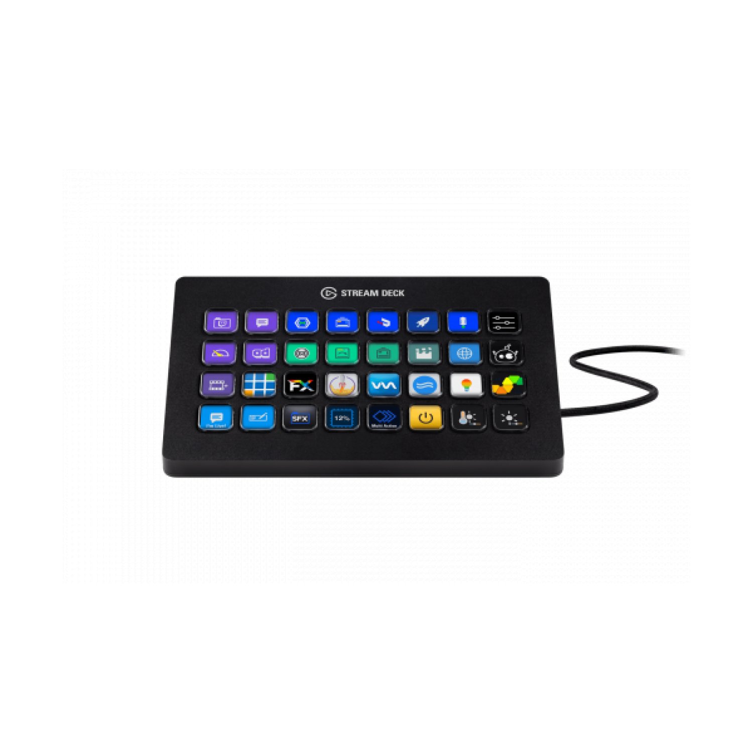 Elgato Stream Deck XL · 32 Teclas LCD Táctiles · Control de Streaming · Negro