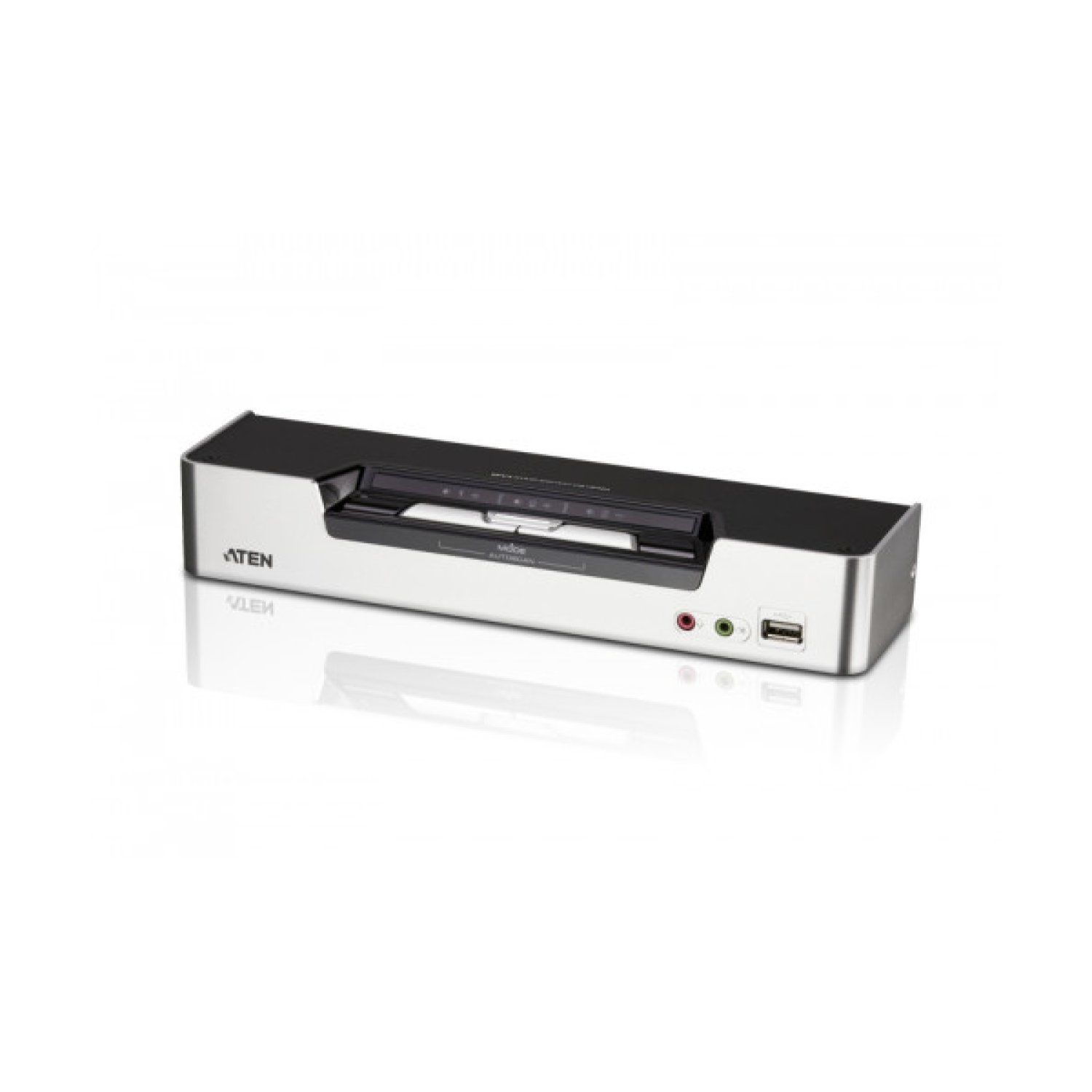 Aten CS1642A · Interruptor KVM · 16 Puertos · Montaje Rack · Negro/Plata