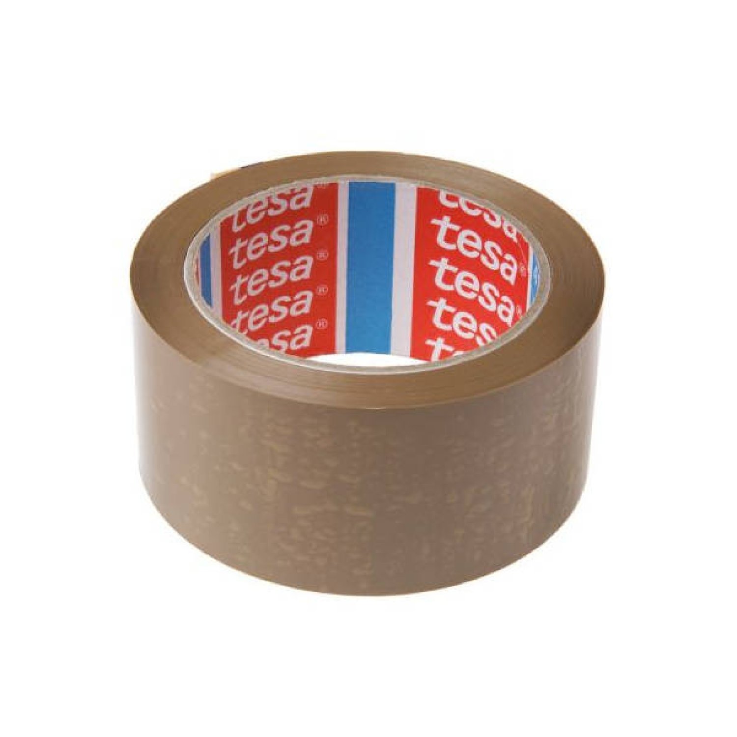Tesa · Cinta de Embalaje PVC · 50mm x 66m · Marrón · Resistente