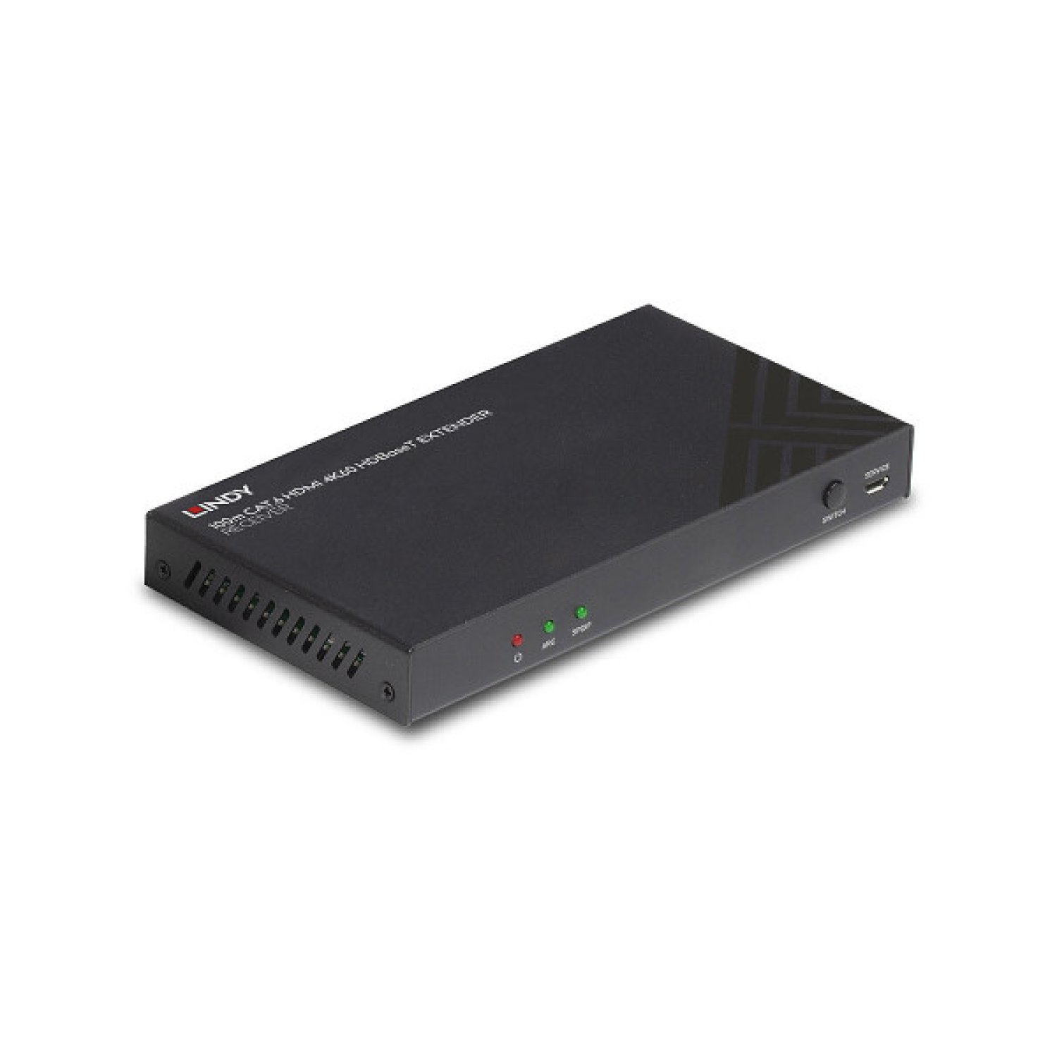 Lindy · Extensor AV · Receptor · Audio/Vídeo · Negro