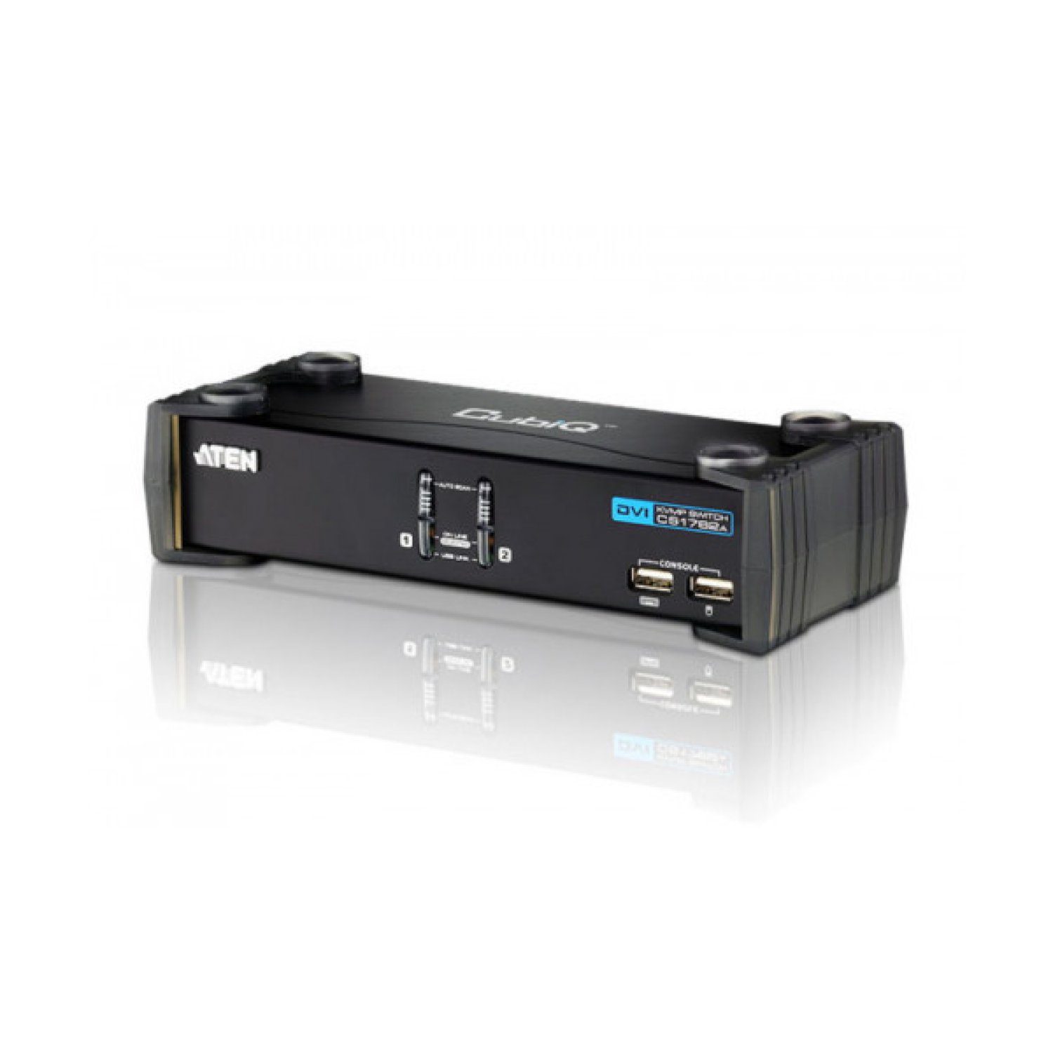 Aten CS1762A · Interruptor KVM · 2 Puertos · Negro