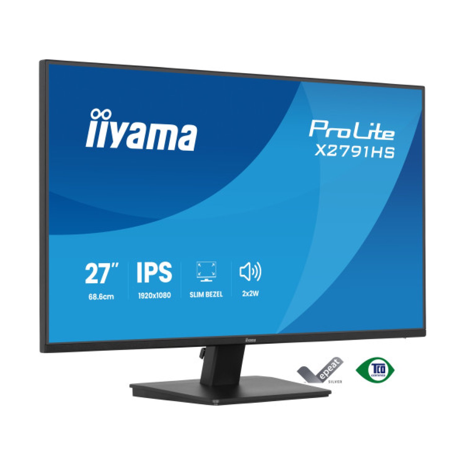 Iiyama Monitor 27" · IPS · 1920x1080 · 100Hz · Bisel Slim