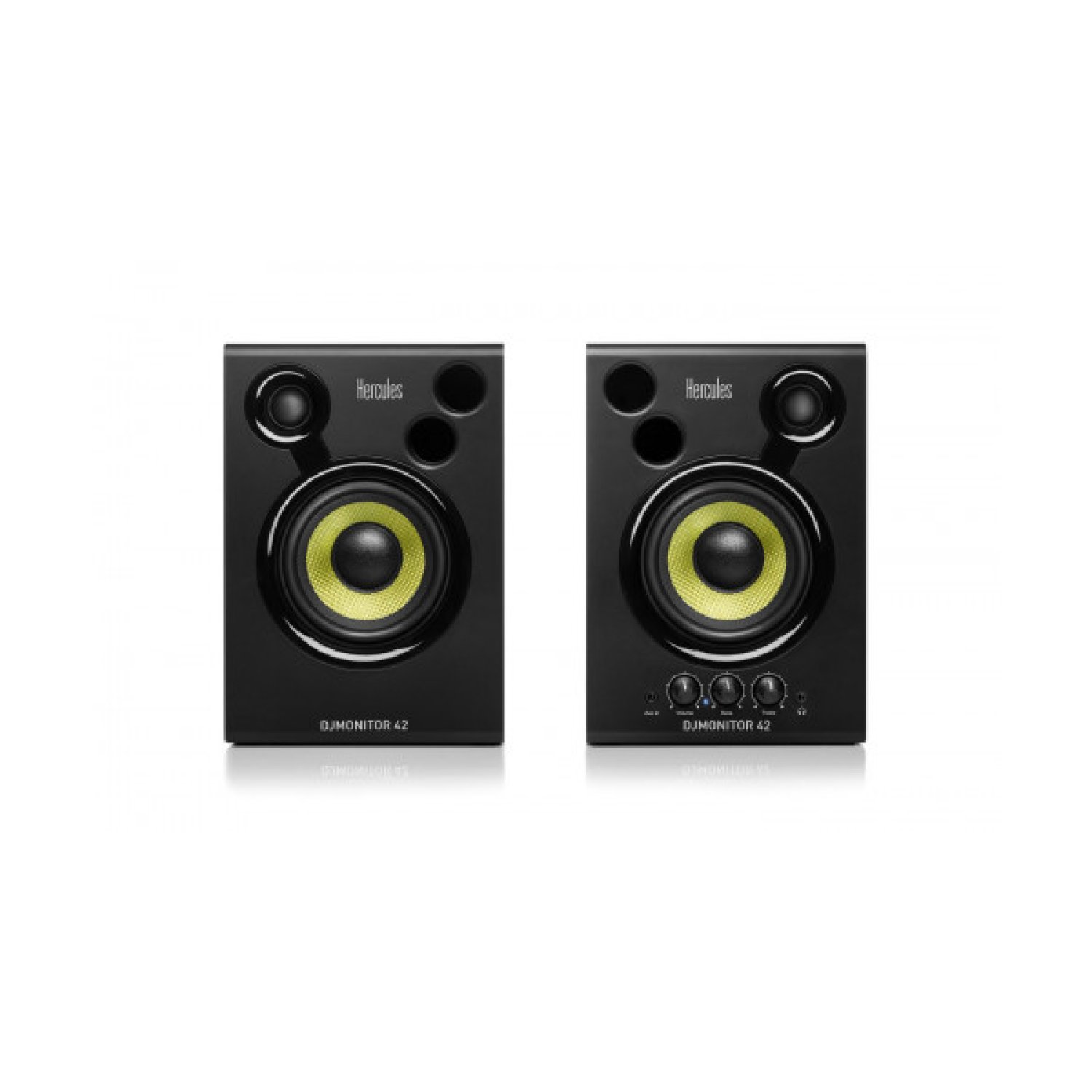 Hercules DJMonitor 42 · Altavoz de Monitor · Negro · 40W · Alámbrico