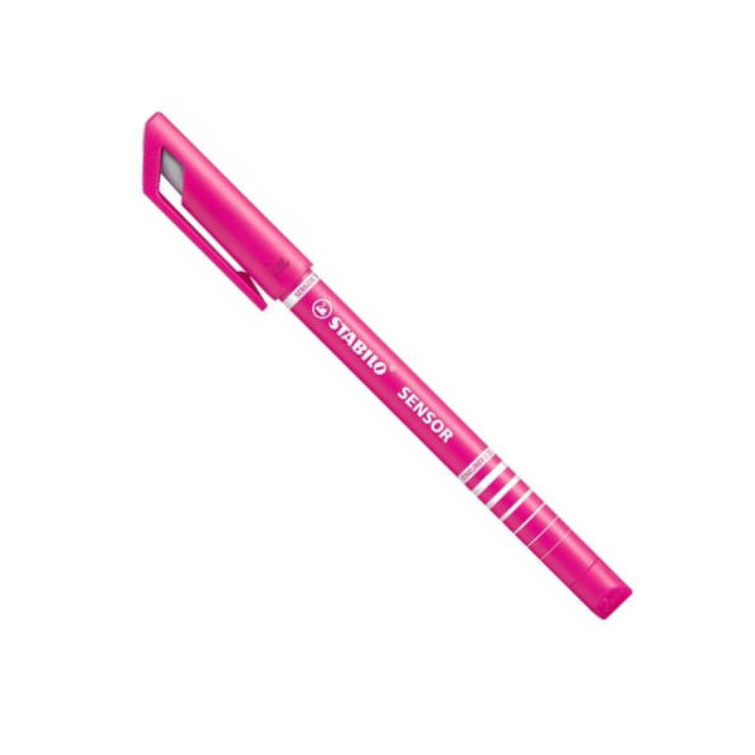 Stabilo Rotulador Sensor · Punta Fina 0,3mm · Rosa