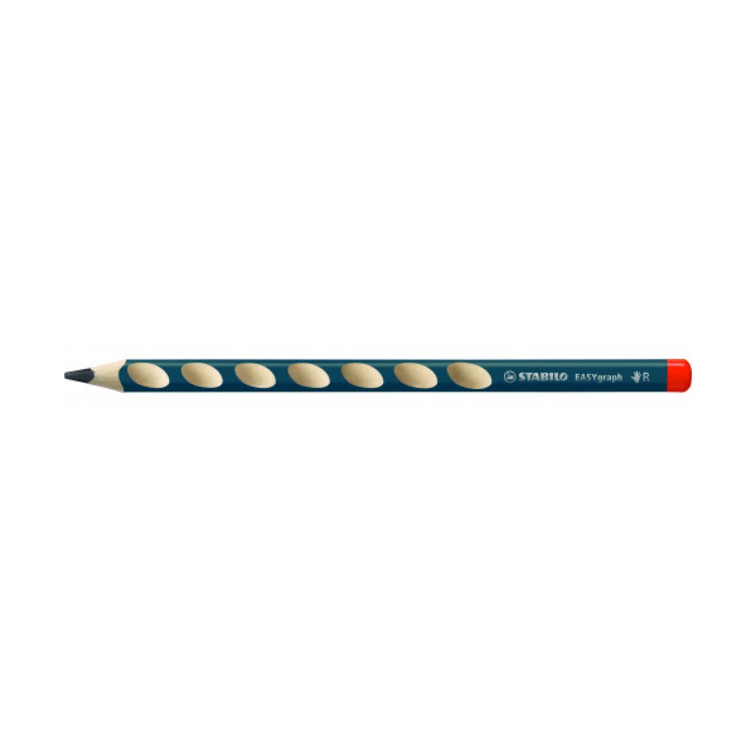Stabilo EasyGraph · Lápiz Ergonómico · Diestros · HB 3,15mm · Petróleo