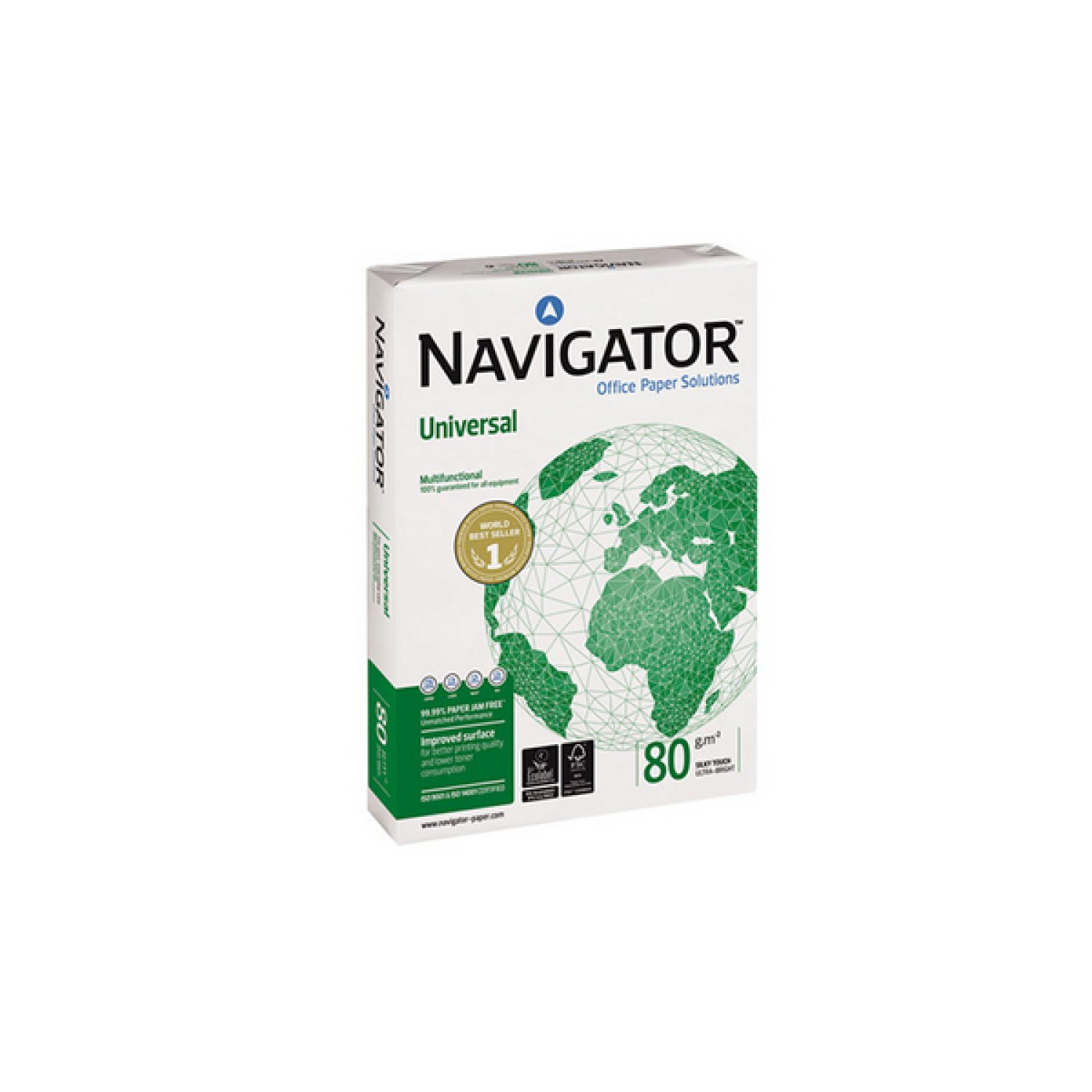 Navigator Papel A3 · 500 Hojas · 80 g/m² · Blanco
