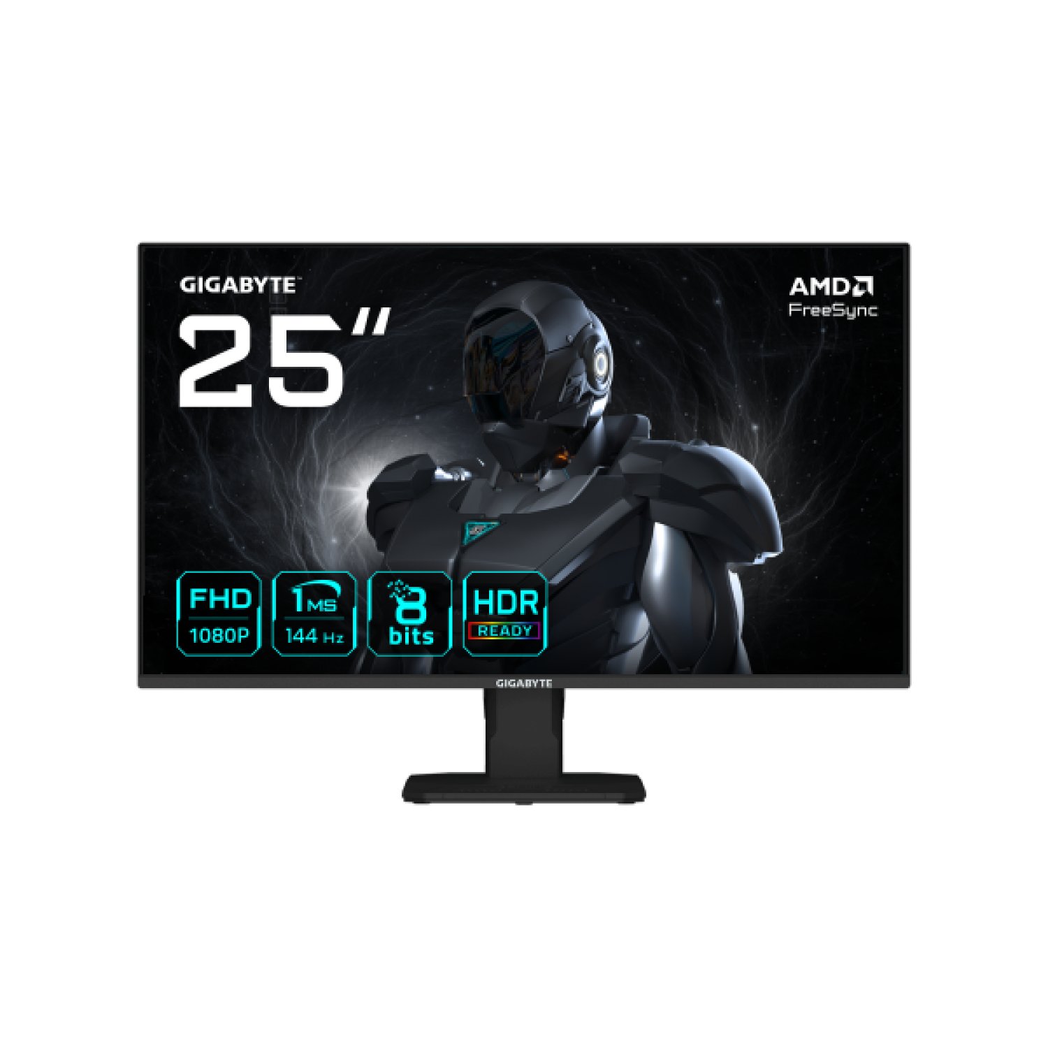 Gigabyte GS25F14 · Monitor Gaming 25" IPS · 1920x1080 FHD · 144Hz · 1ms · 2HDMI+DP