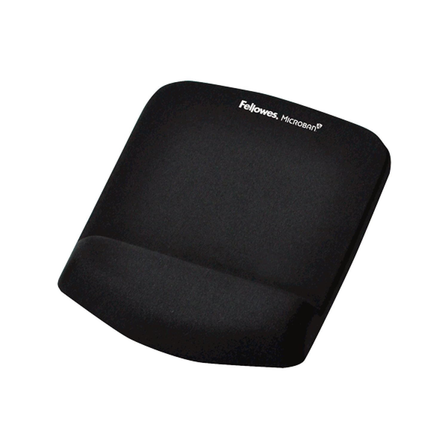 Fellowes Plushtouch · Alfombrilla Ratón con Reposamuñecas · Espuma Viscoelástica · Negro