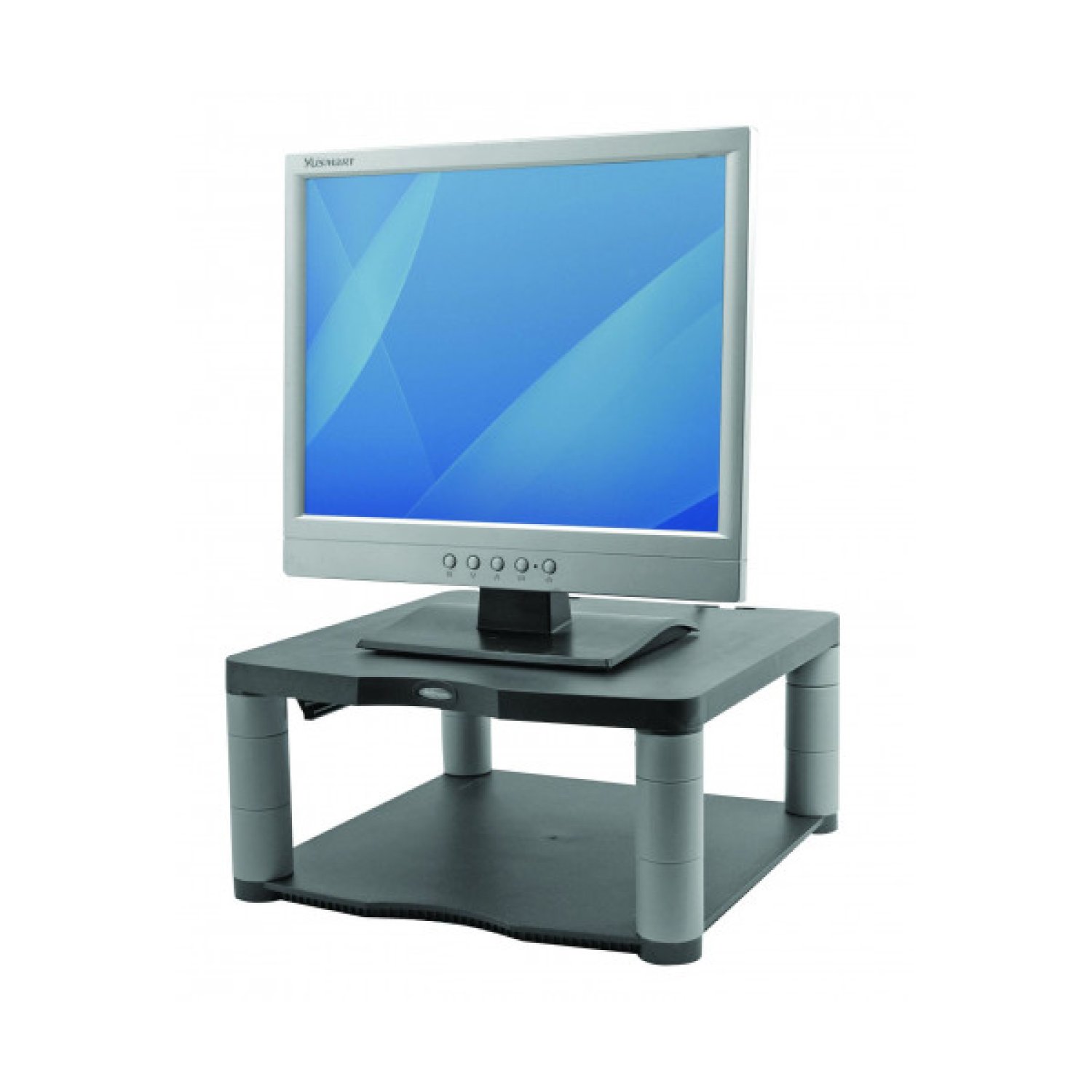 Fellowes · Soporte Elevador Monitor Premium · Grafito