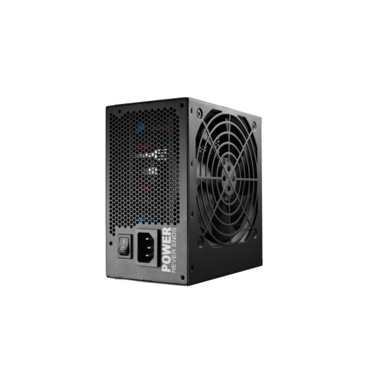 FSP Hexa 85+ Pro · 350W · 80+ Bronze · Full Range · Cables Redondos Negros