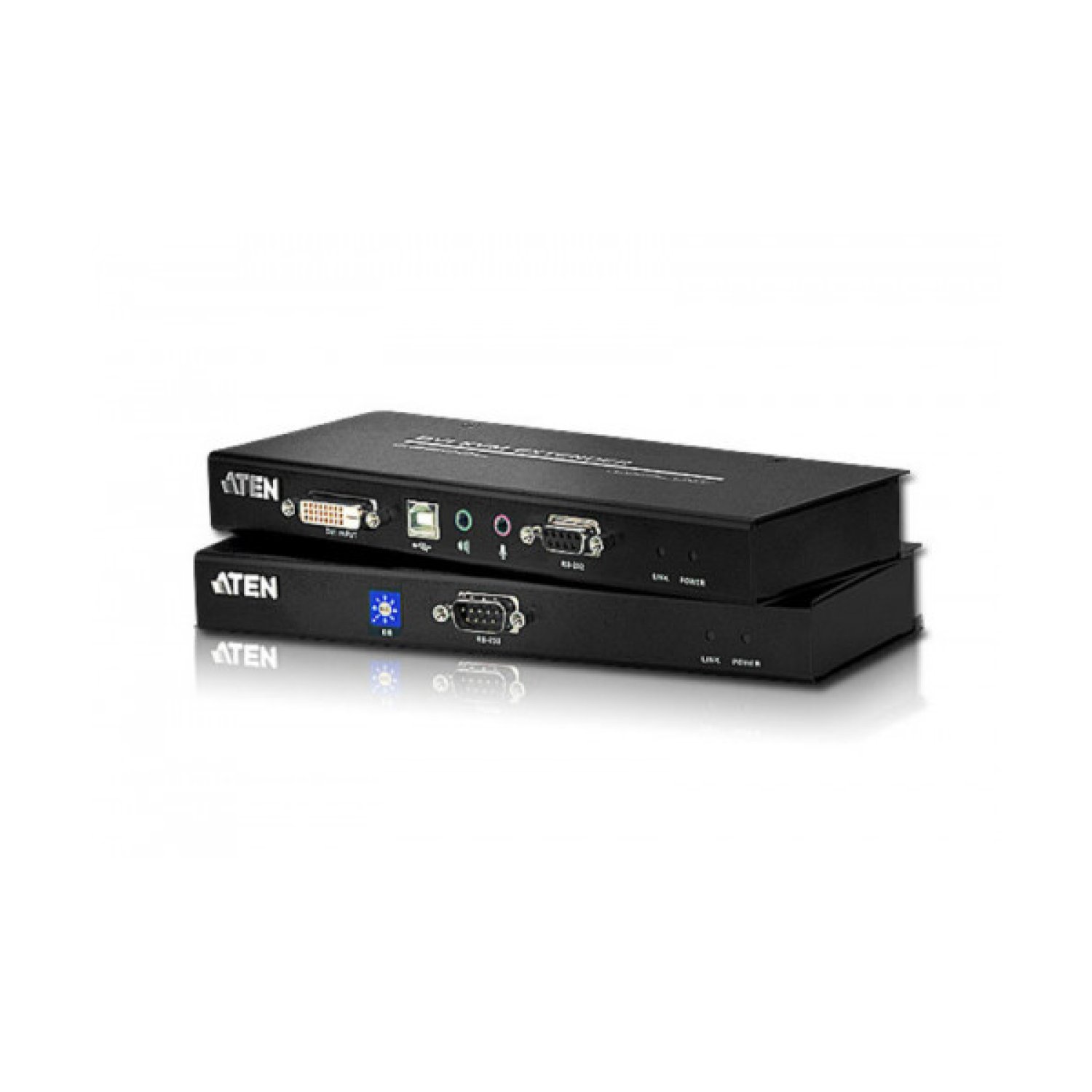Aten Extensor KVM · DVI + USB · Cat 5 · 60m · 1024x768