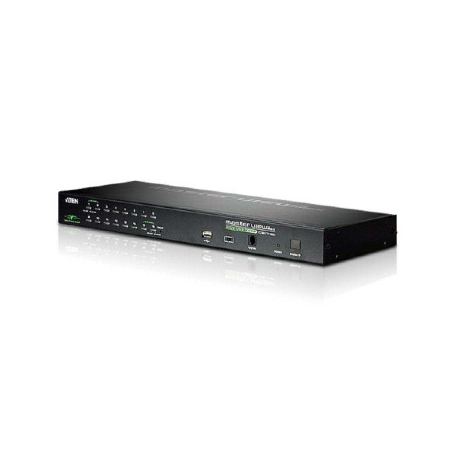 ATEN Switch KVM IP · 16 Puertos VGA · PS/2-USB · Consola Local/Remota