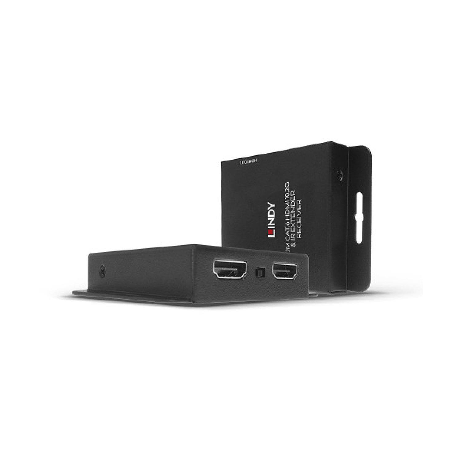 Lindy 38208 · Extensor Audio/Vídeo · Transmisor y Receptor · Señales AV · Negro
