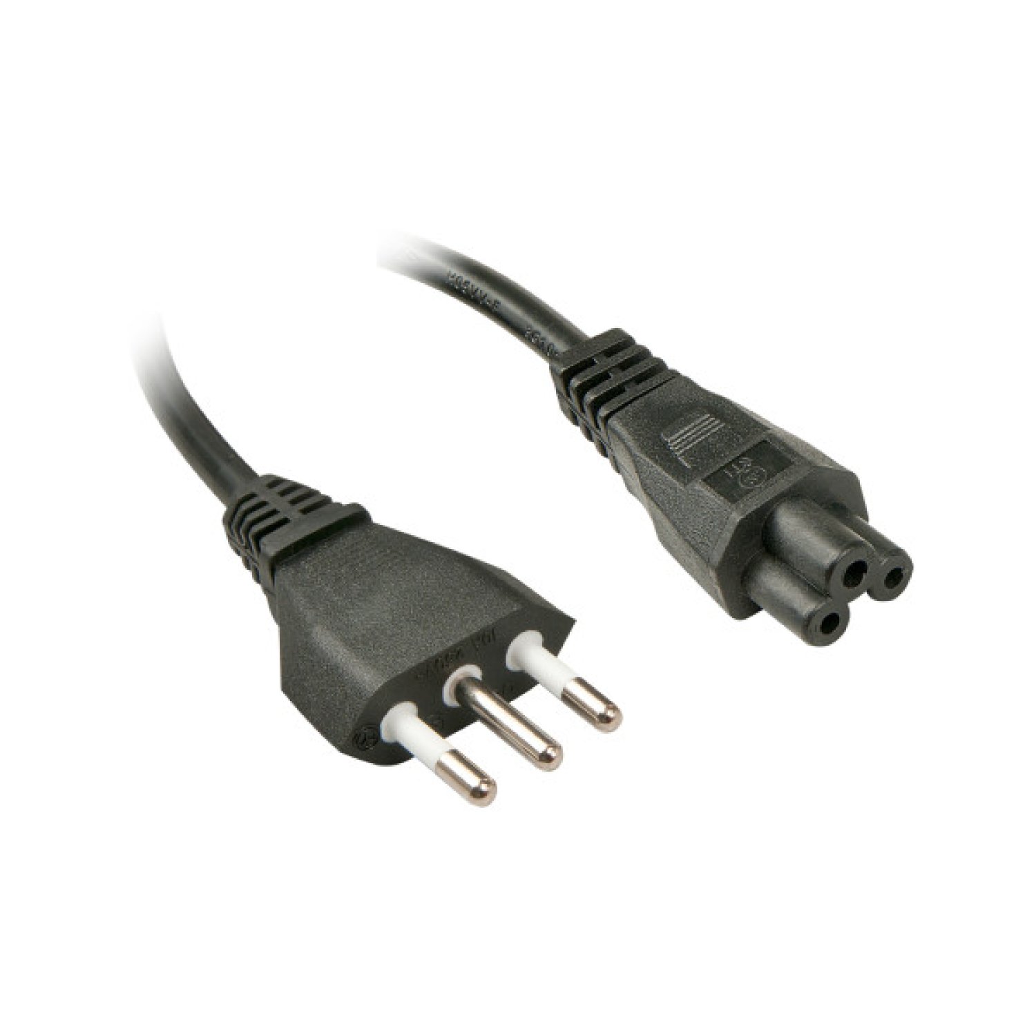 Lindy · Cable Alimentación · 2m · CEI23-16-VII a IEC 320 C5 · Negro