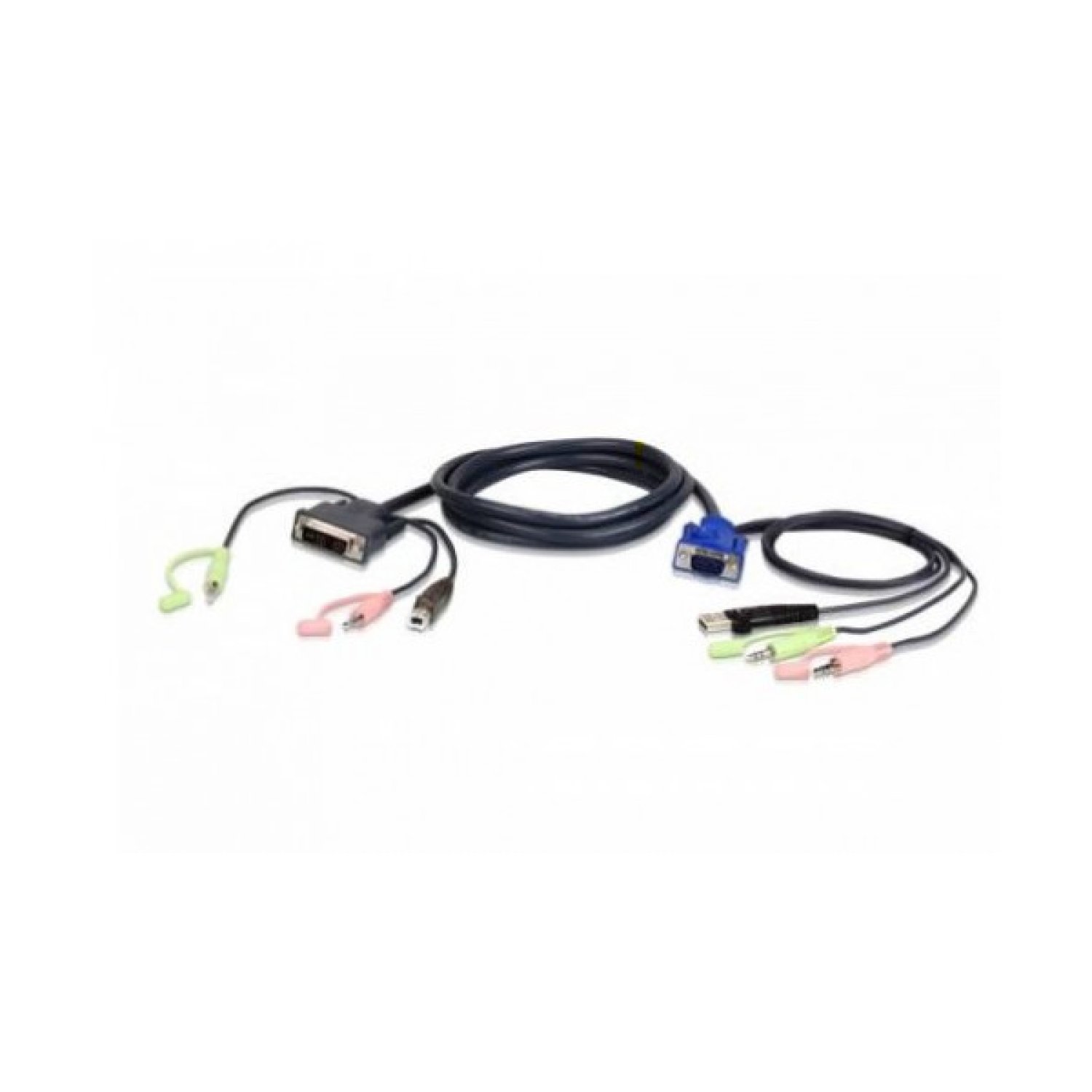 ATEN Cable KVM VGA-DVI-USB · 3 metros