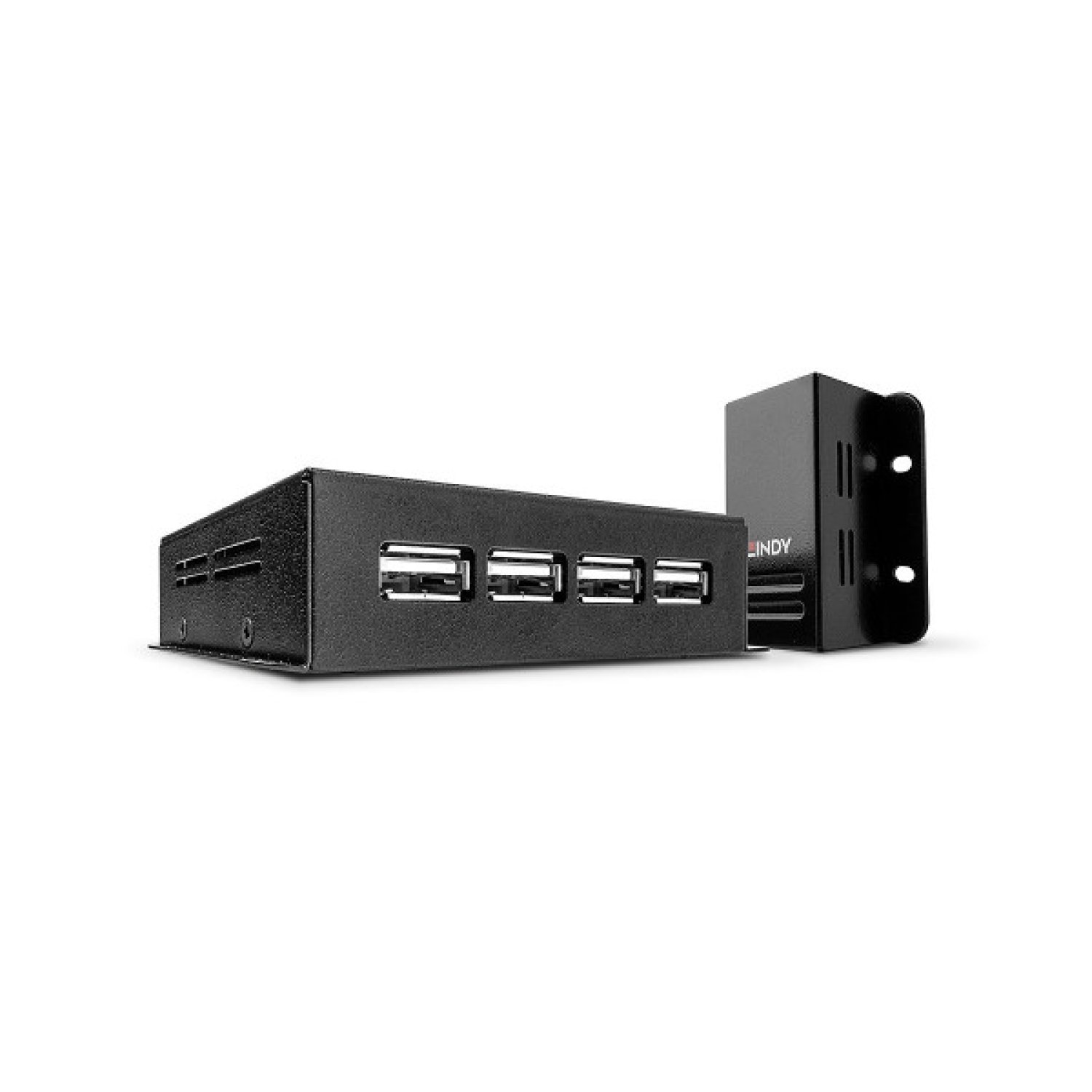 Lindy 42681 · Ampliador de Red · Transmisor y Receptor · Negro