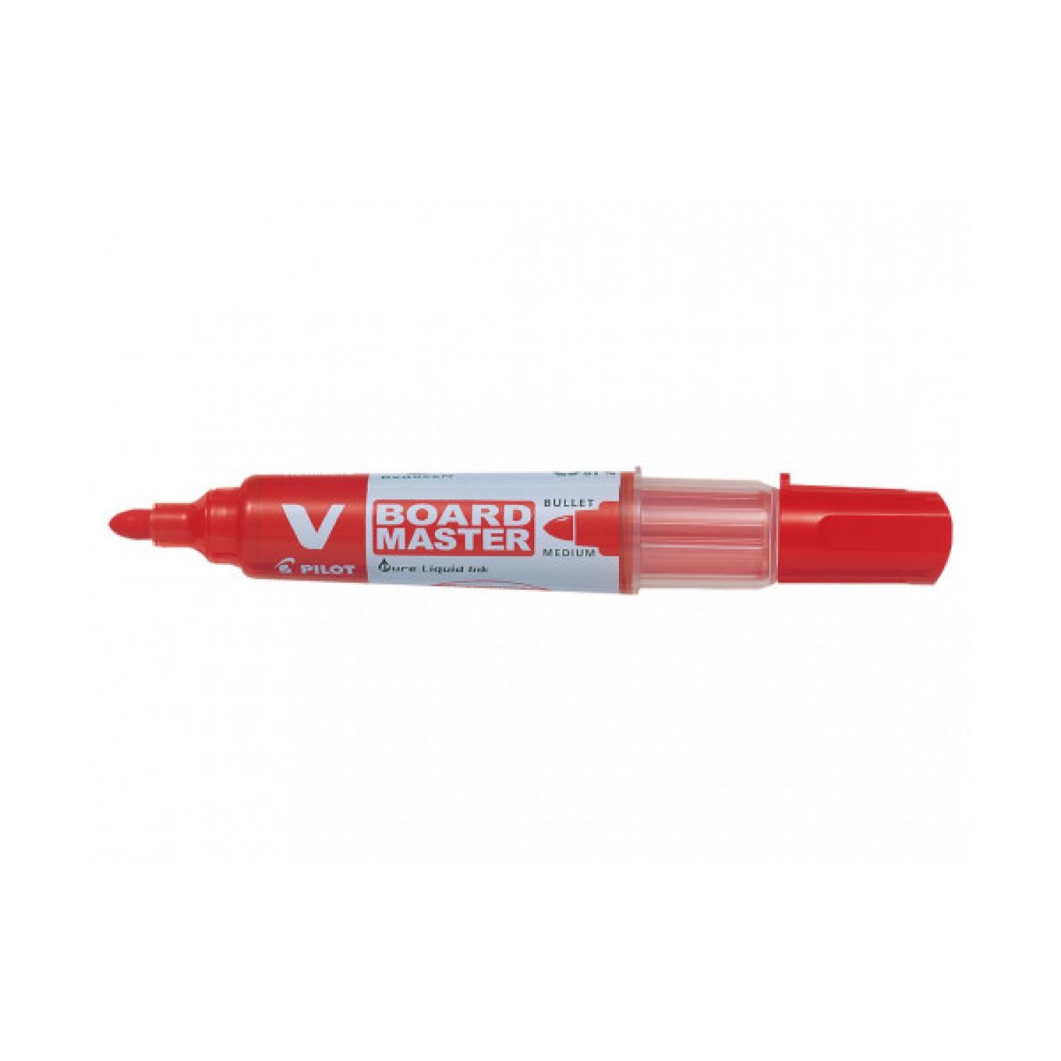 Pilot Rotulador VBoard · Pizarra Blanca · Punta Fibra 1,8mm · Rojo
