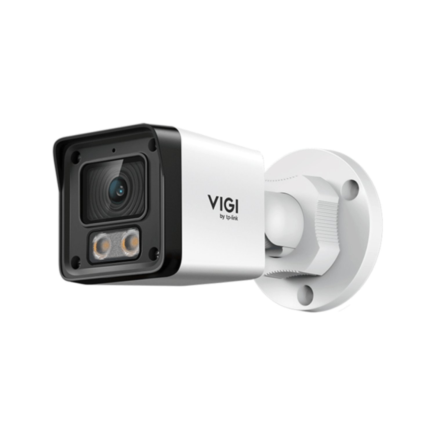 TP-Link Vigi · Cámara Bullet Exterior 2MP · 6mm · Full-Color · IR/LED Blanco · H.265+