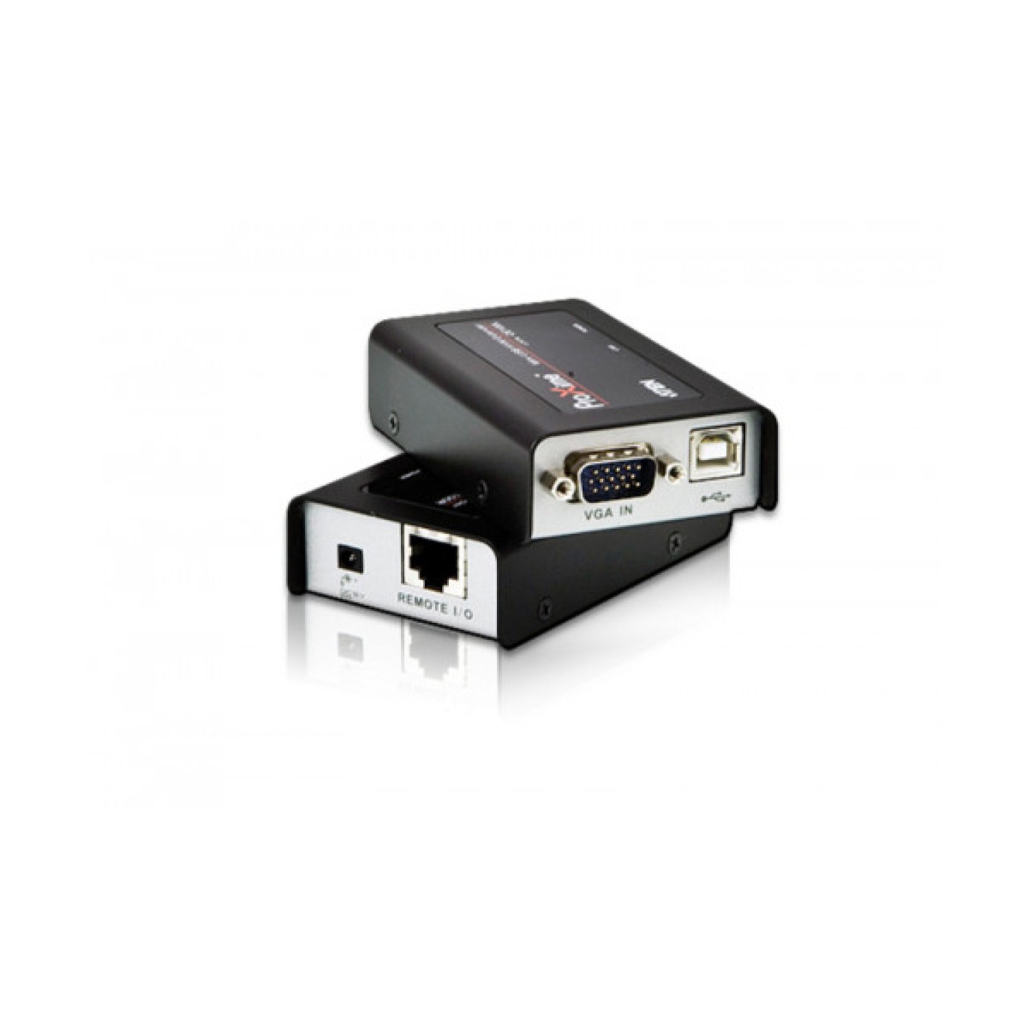 Aten CE100 · Extensor de Consola · VGA · Audio · Control Remoto