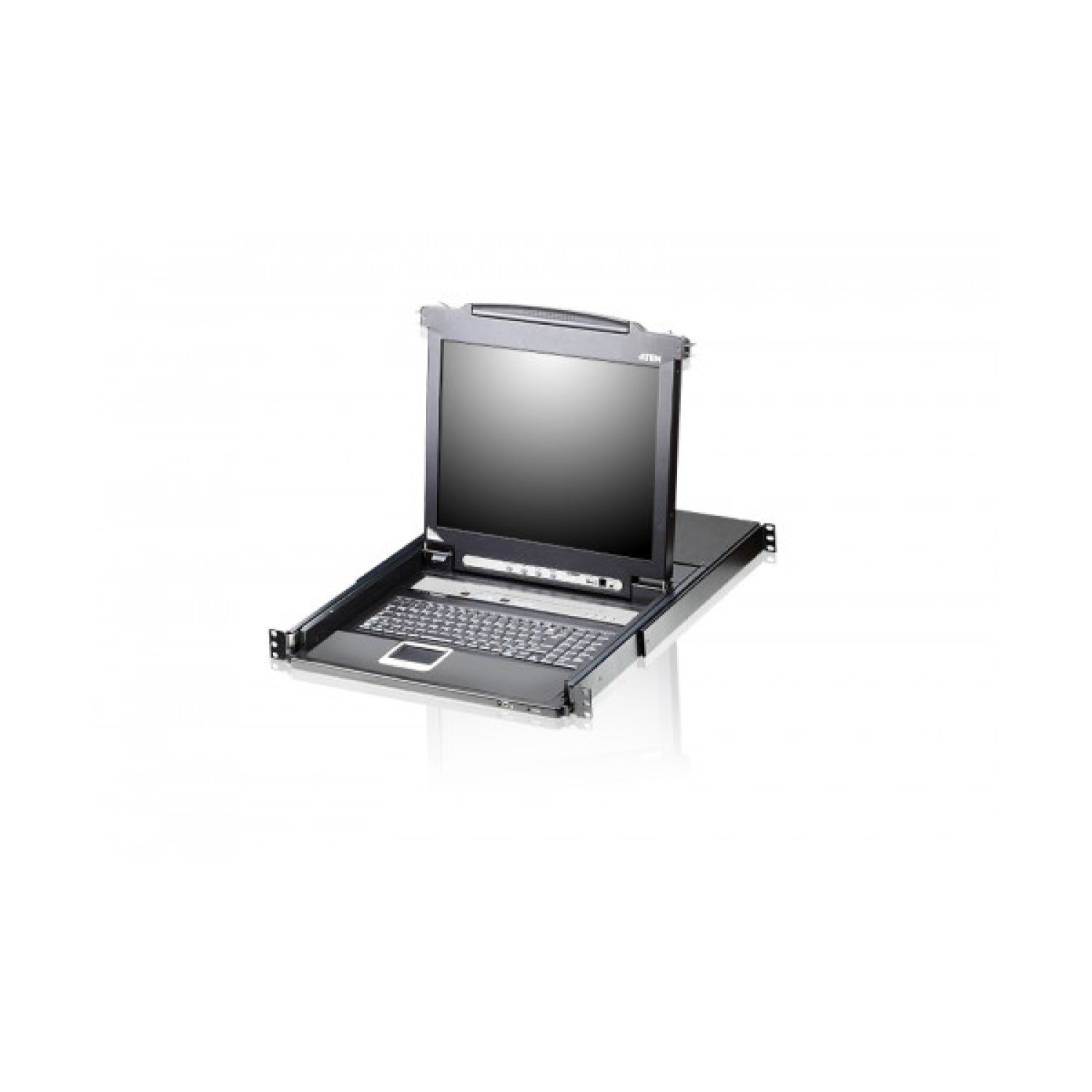 Aten Consola LCD · KVM 16 Puertos · VGA/PS2-USB · Single Rail