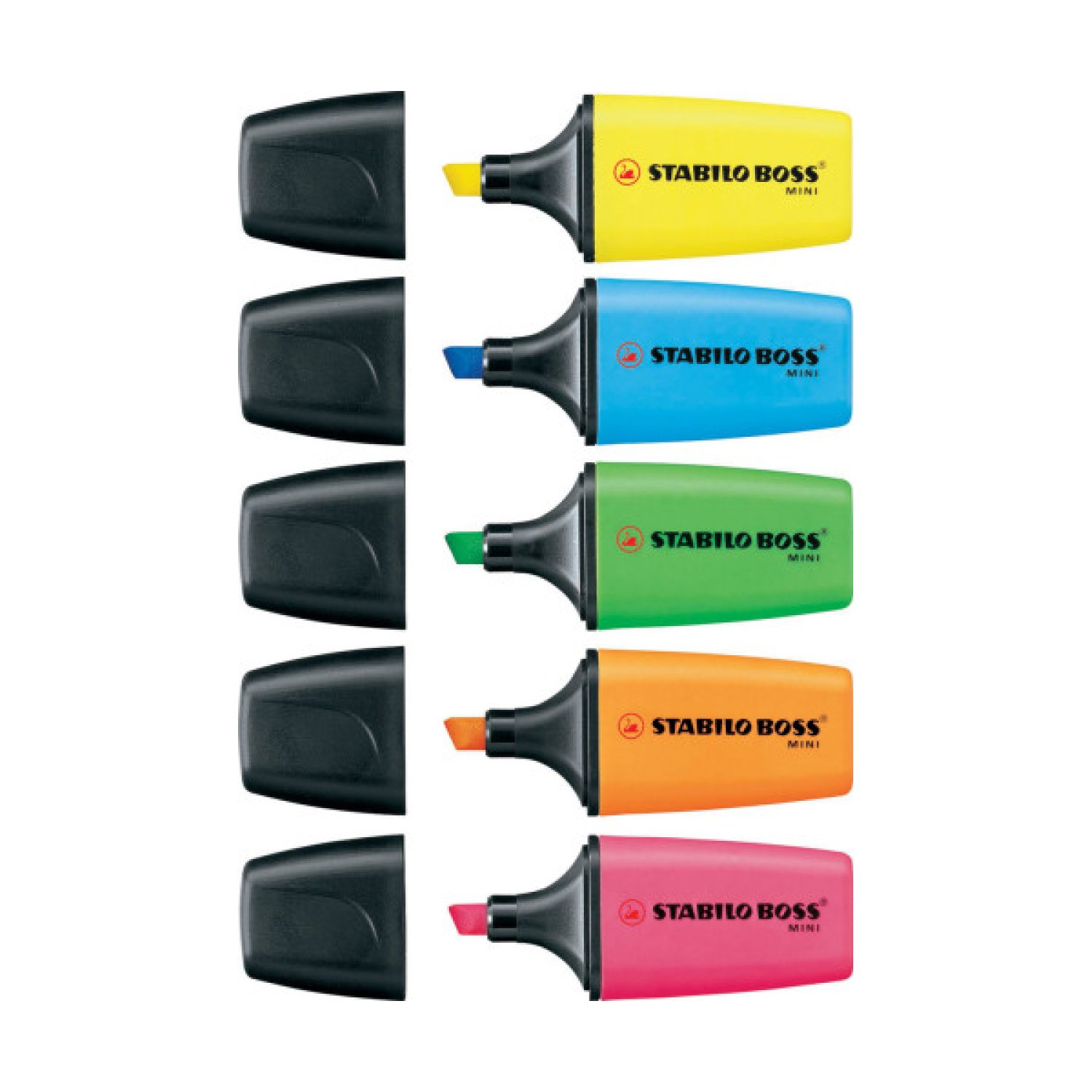 Stabilo Boss Mini · Marcador · Amarillo · Punta de Cincel