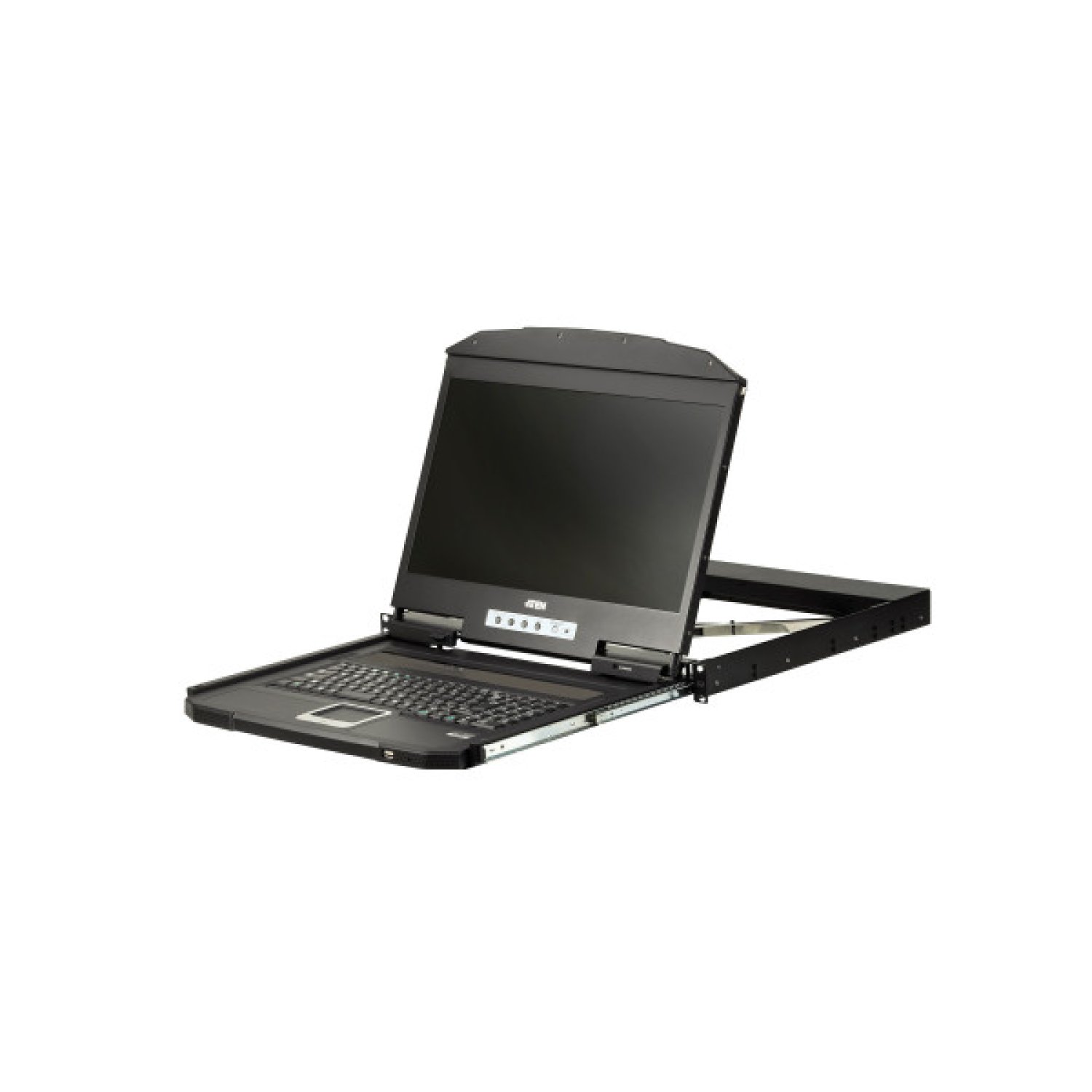 Aten CL3700NW · Consola Rack 1U · 18,5" · 1920x1080 · Metal y Plástico Negro