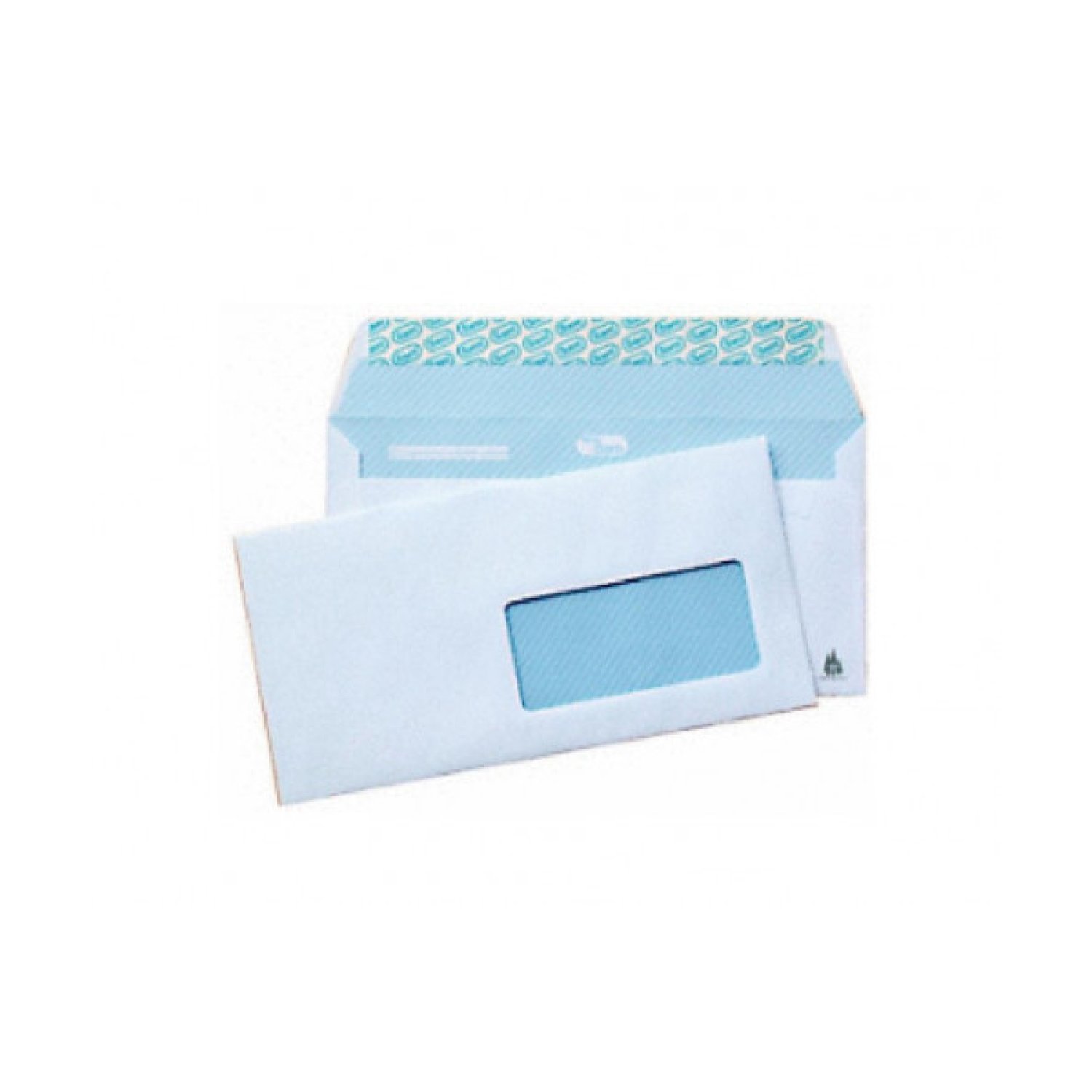 SAM · 500 Sobres DIN DL · 110x220mm · Offset Blanco 90gr · Ventana Derecha · Autoadhesivo