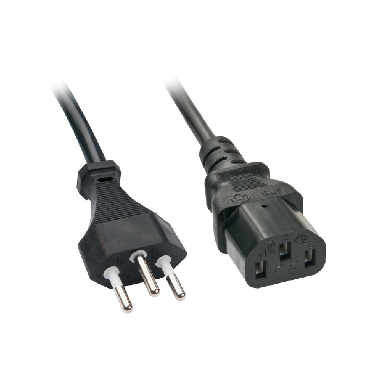 Lindy · Cable de Alimentación C13 · 3 m · Negro